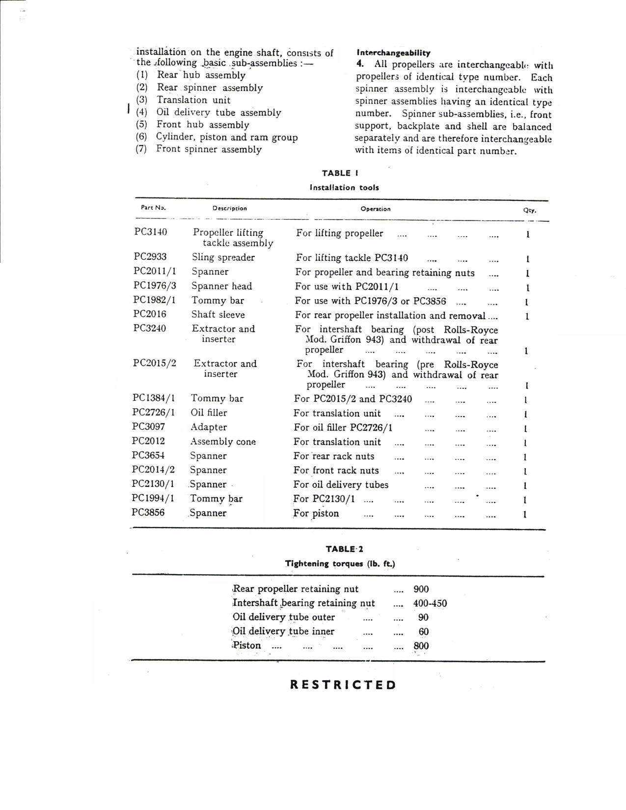 Sample page 5 from AirCorps Library document: de Havilland Variable Pitch Propellers