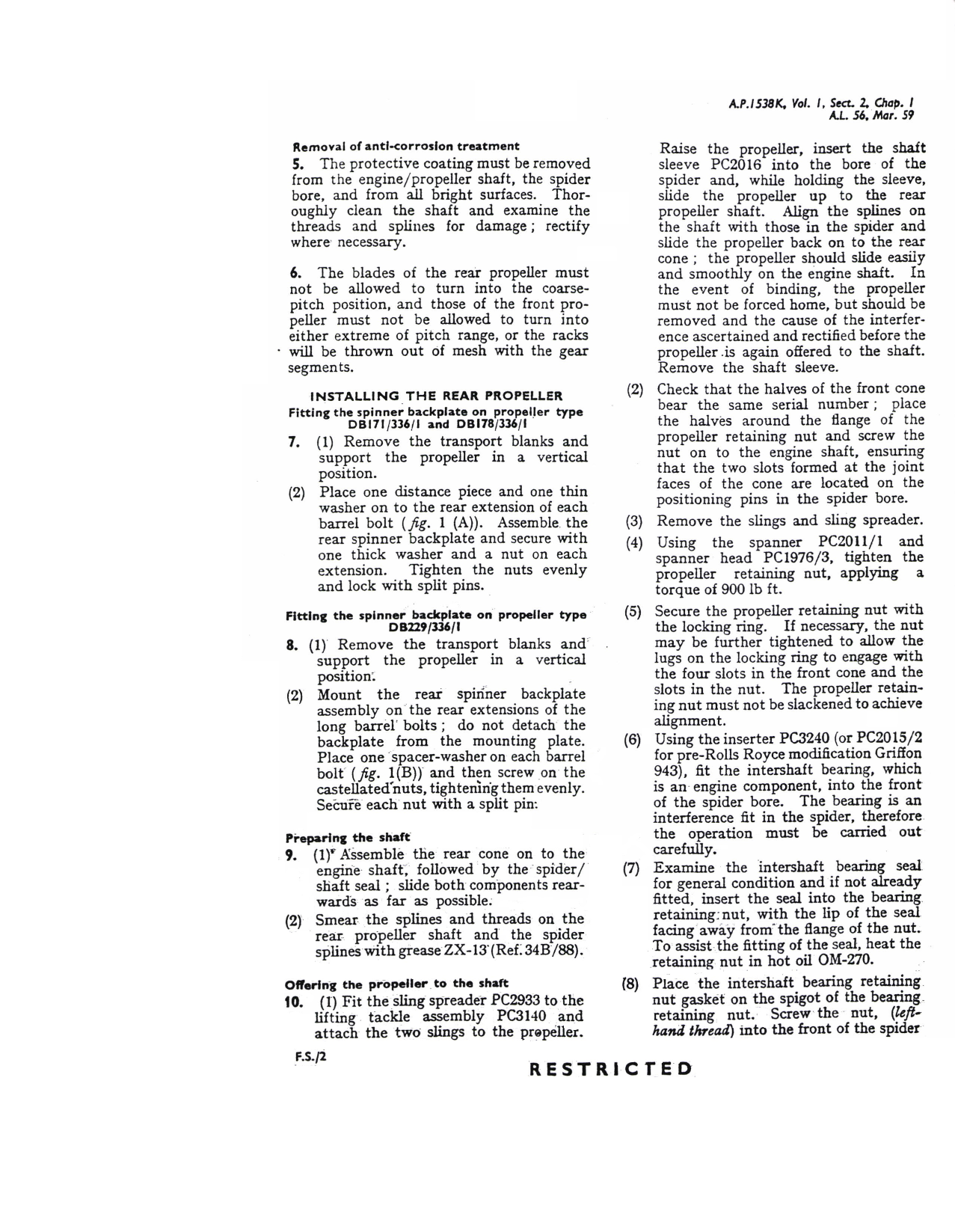 Sample page 6 from AirCorps Library document: de Havilland Variable Pitch Propellers