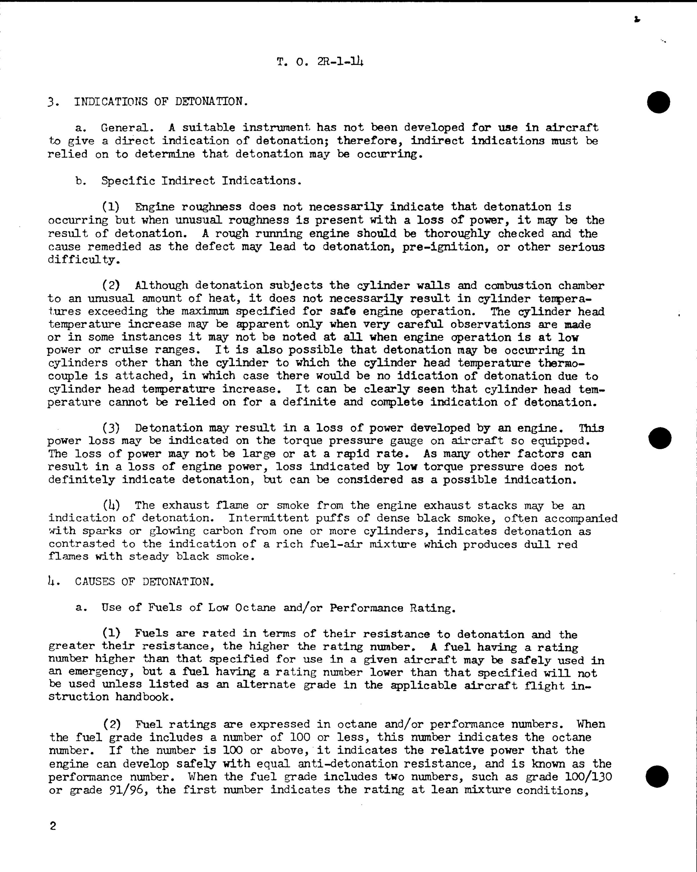 Sample page 2 from AirCorps Library document: Detonation in Aircraft Engines