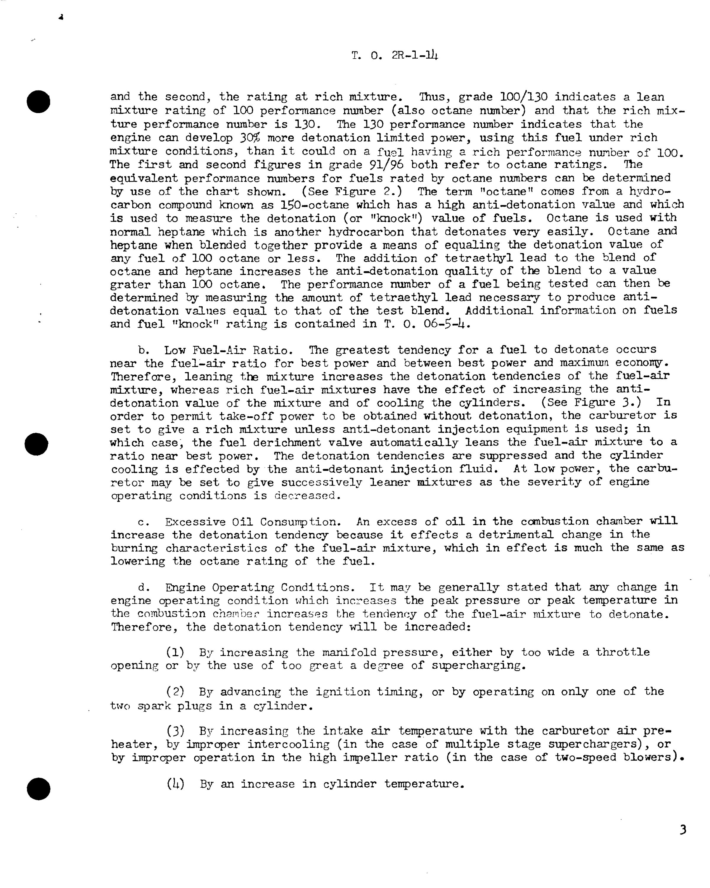 Sample page 3 from AirCorps Library document: Detonation in Aircraft Engines