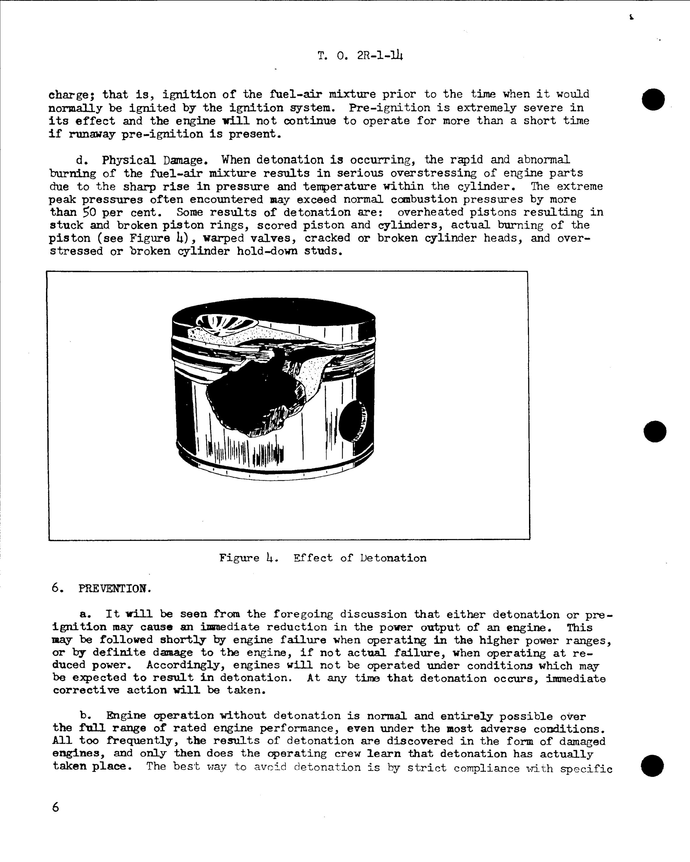 Sample page 6 from AirCorps Library document: Detonation in Aircraft Engines
