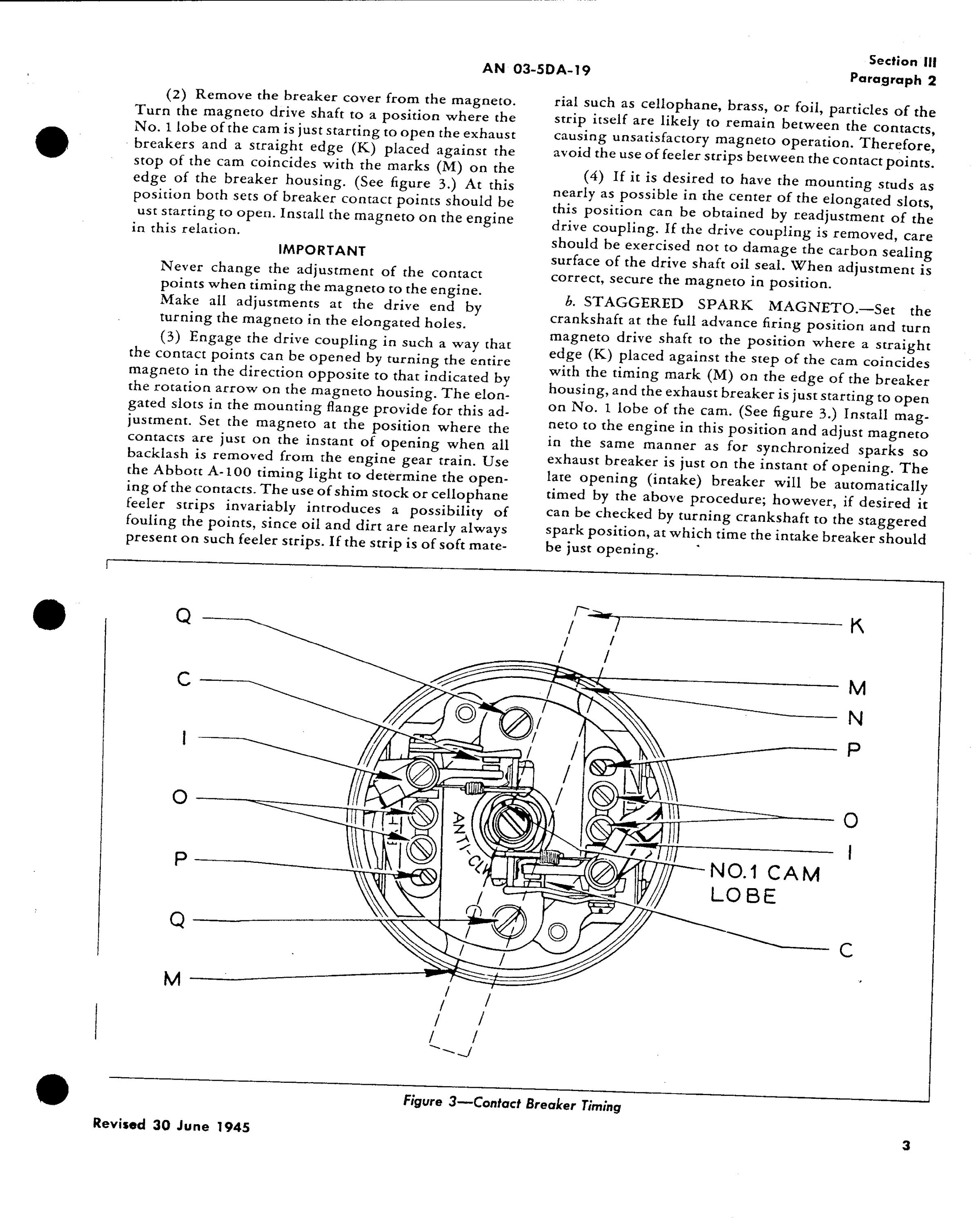 Sample page 7 from AirCorps Library document: Operation, Service, & Overhaul with Parts Catalog for Magneto Type DFLN-5