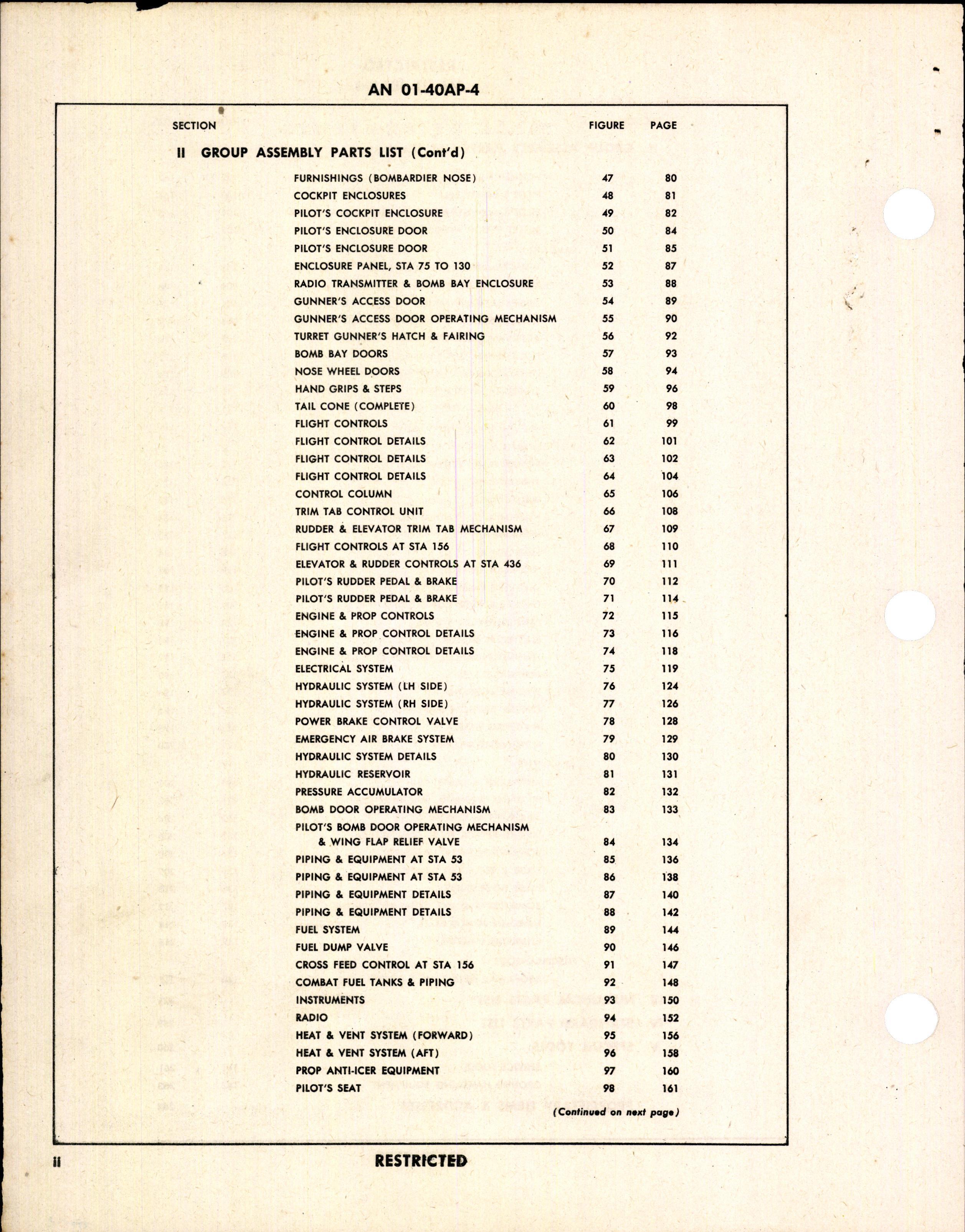 Sample page 2 from AirCorps Library document: Illustrated Parts Breakdown for Douglas A-20H & A-20K