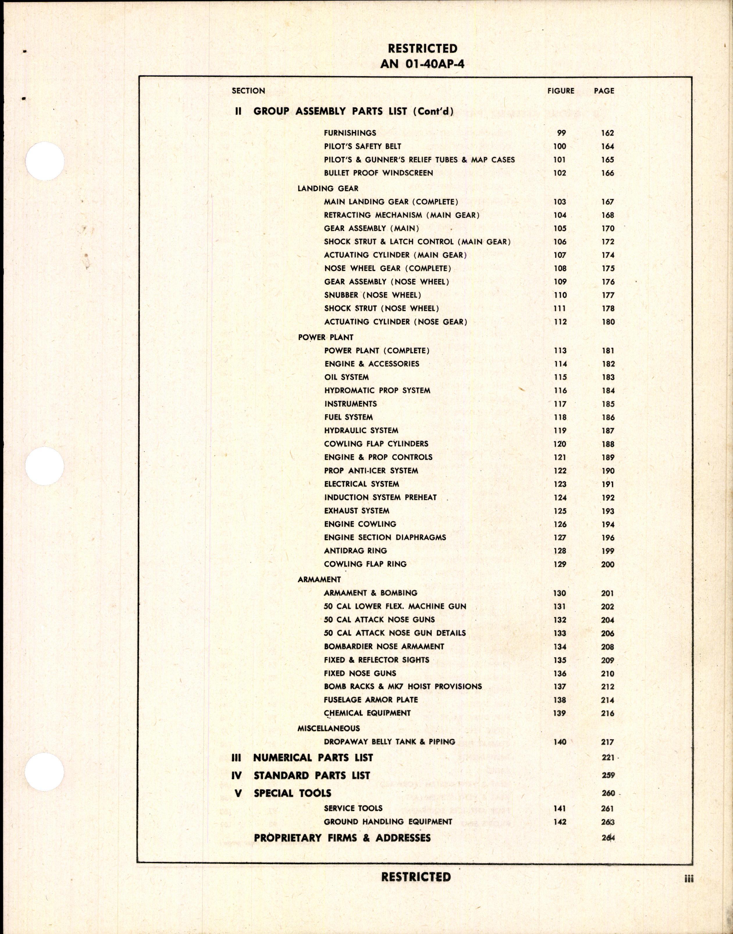 Sample page 3 from AirCorps Library document: Illustrated Parts Breakdown for Douglas A-20H & A-20K