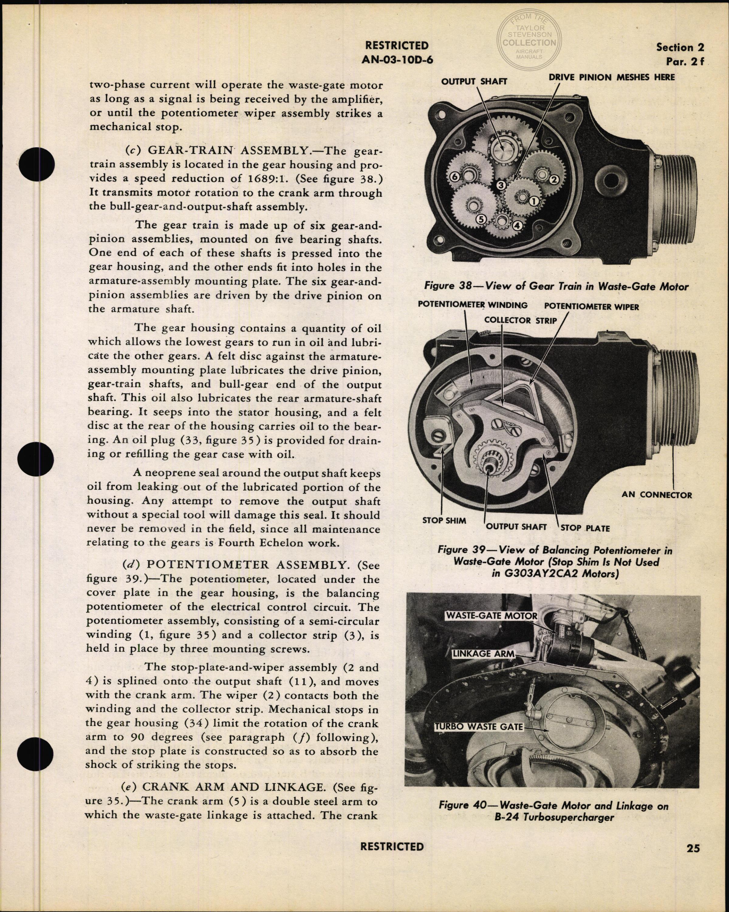 Sample page 35 from AirCorps Library document: Type B Electronic Control for Superchargers - Nov 1944