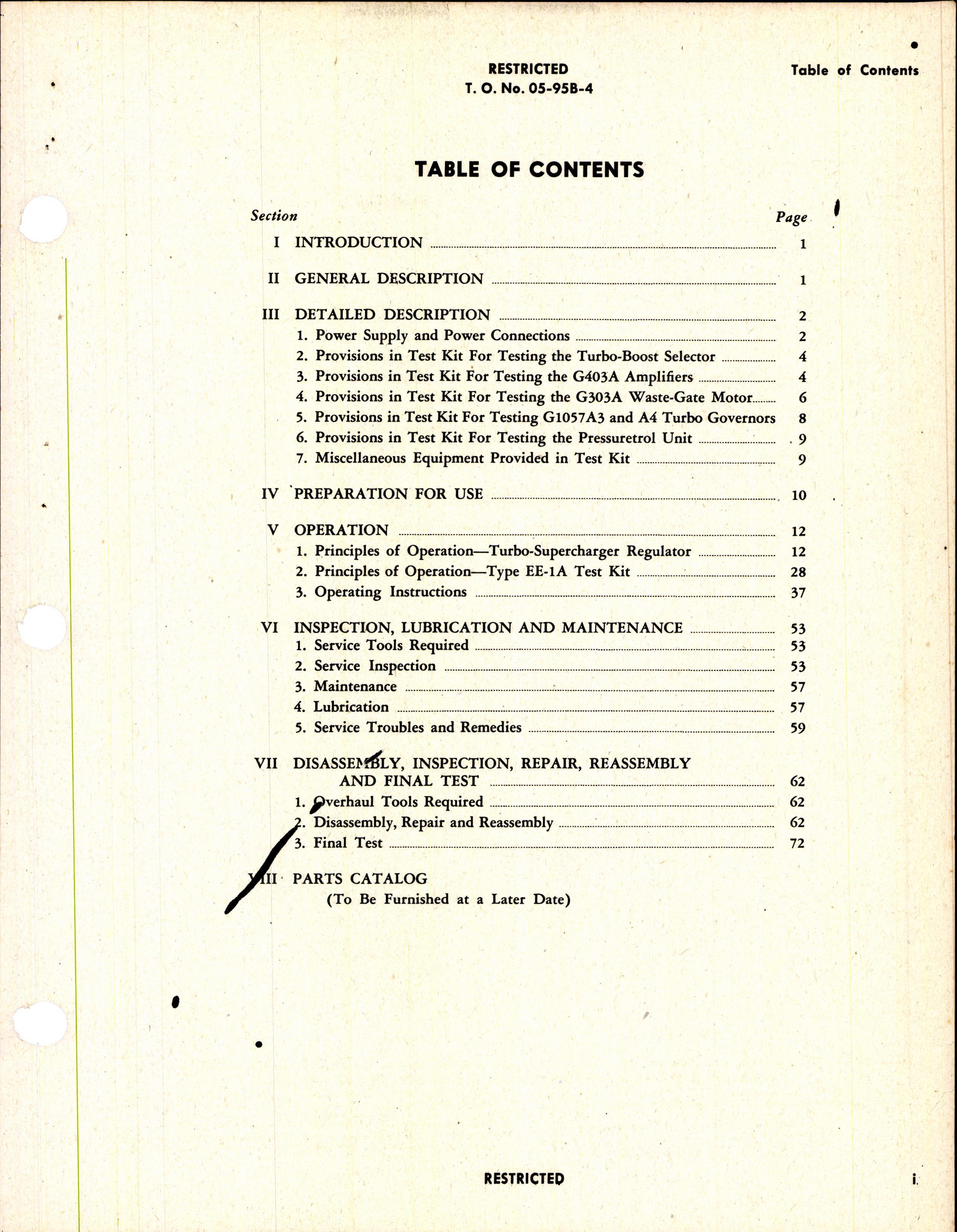 Sample page 3 from AirCorps Library document: Instructions for Electrical Equipment Testing Kit (Type EE-1A)