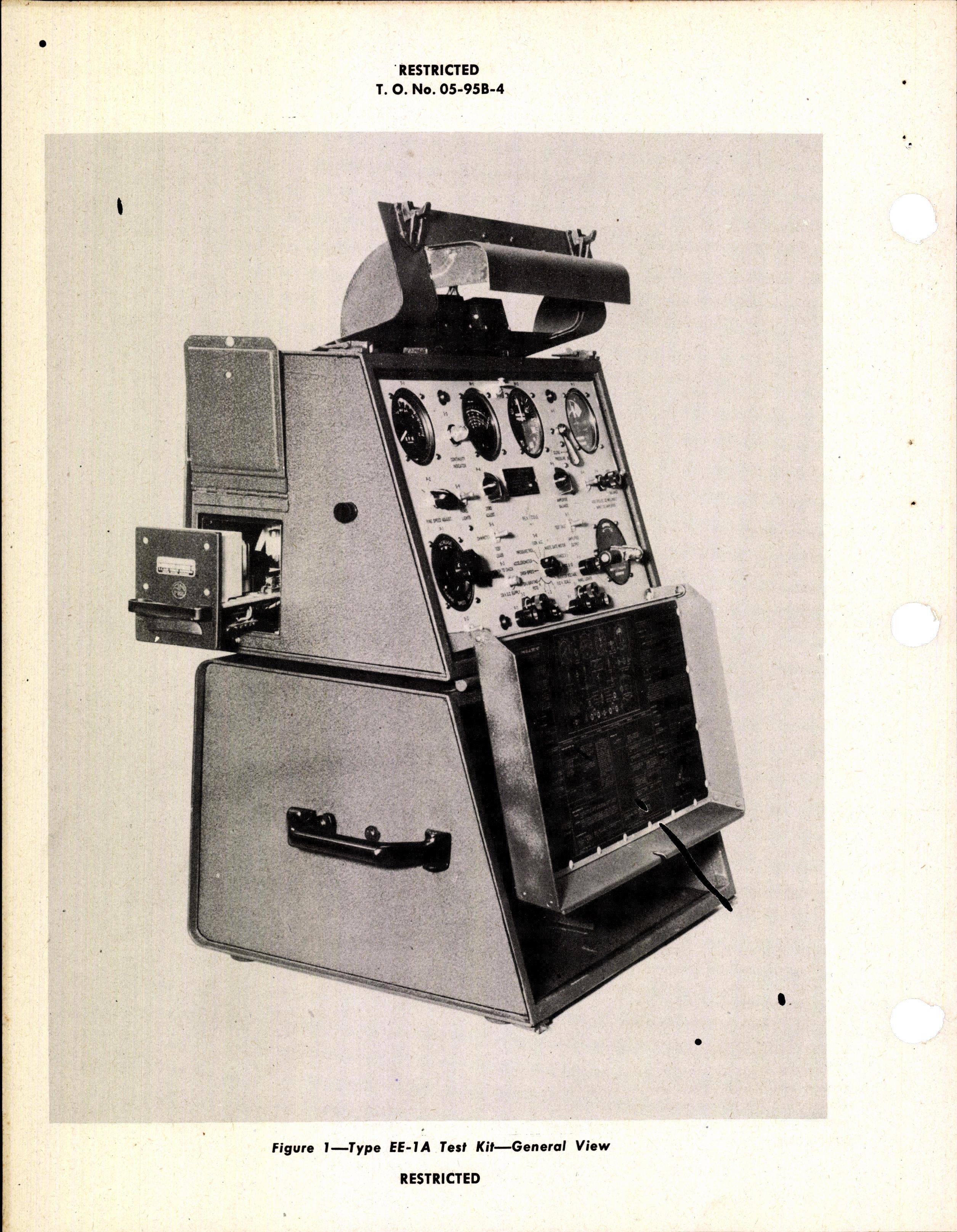 Sample page 4 from AirCorps Library document: Instructions for Electrical Equipment Testing Kit (Type EE-1A)