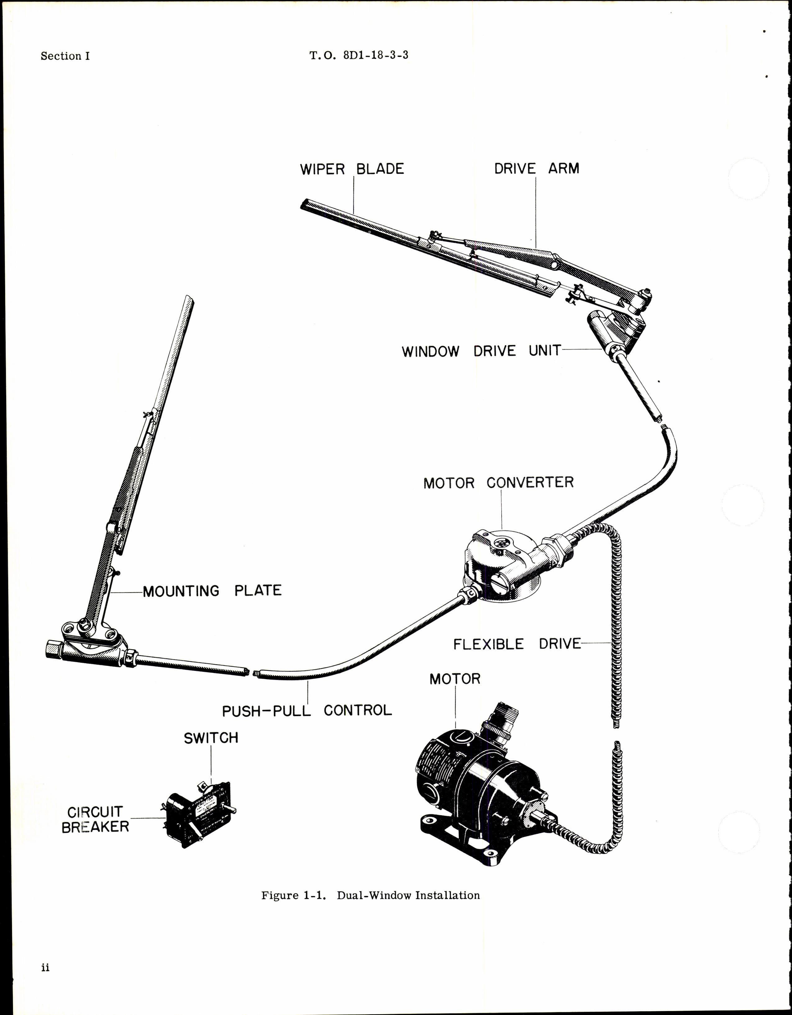 Sample page 4 from AirCorps Library document: Overhaul Instructions for Electric Windshield Wipers