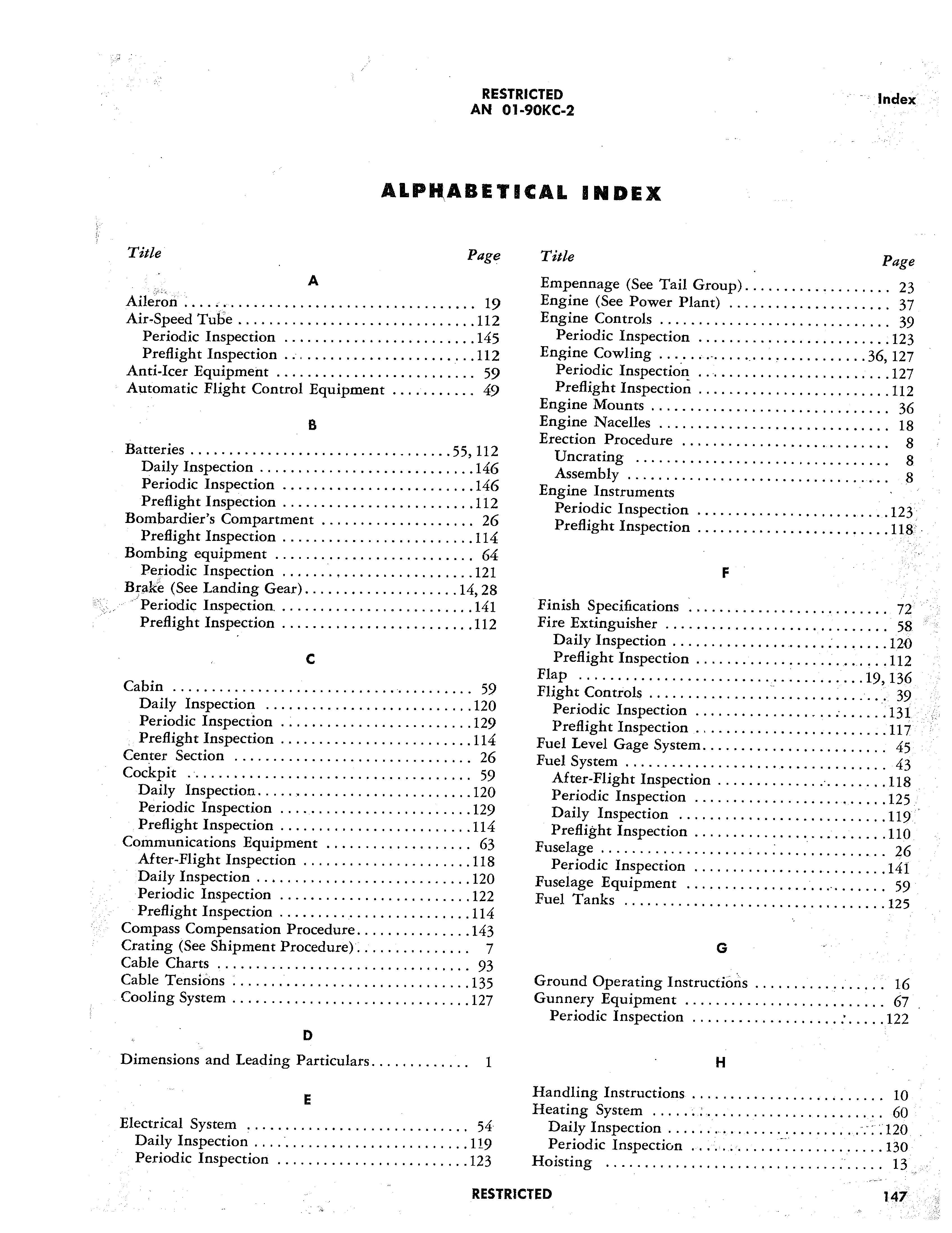 Sample page 159 from AirCorps Library document: Erection & Maintenance - AT-11