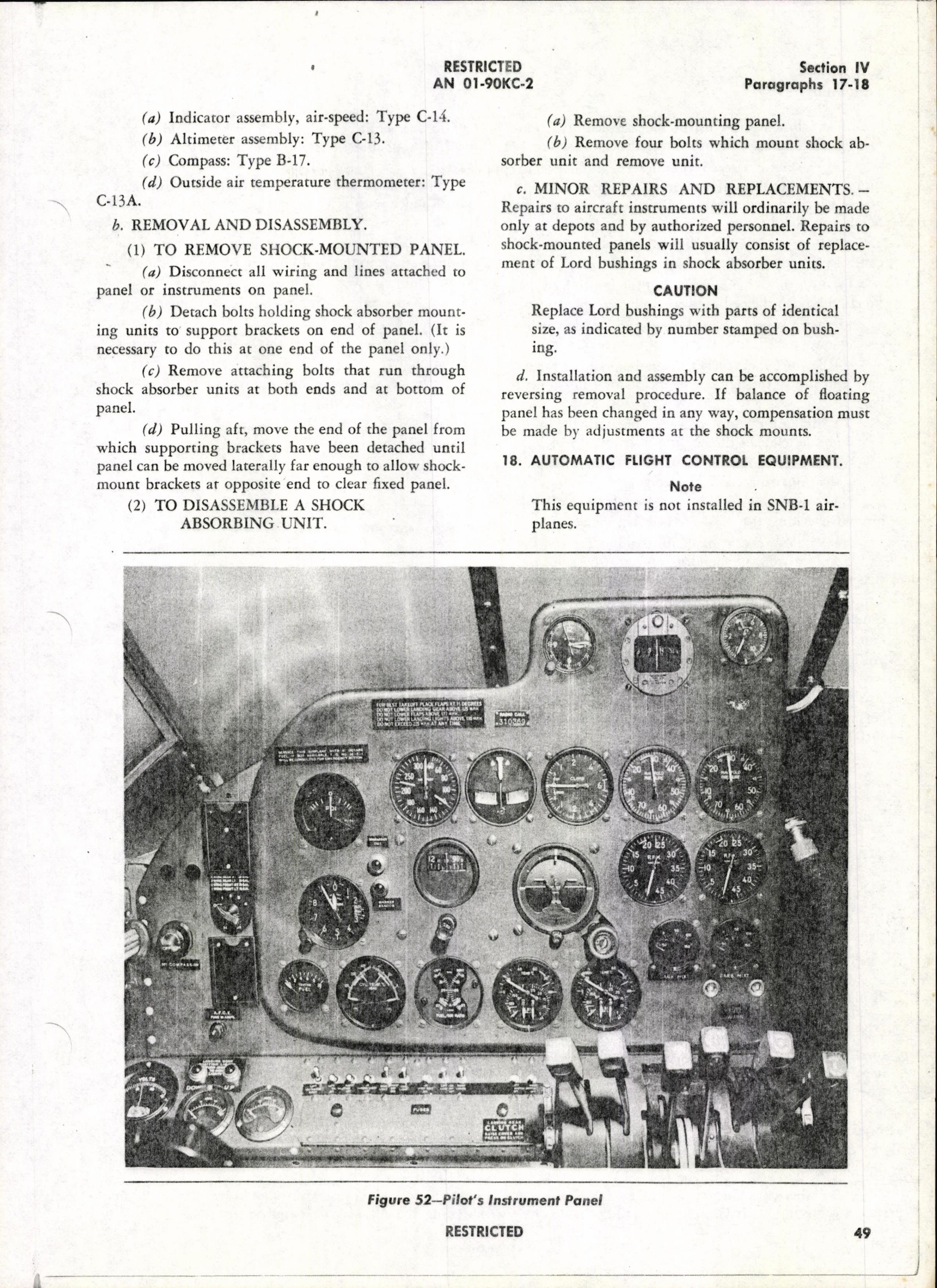 Sample page 54 from AirCorps Library document: Erection and Maintenance Instructions - AT-11 