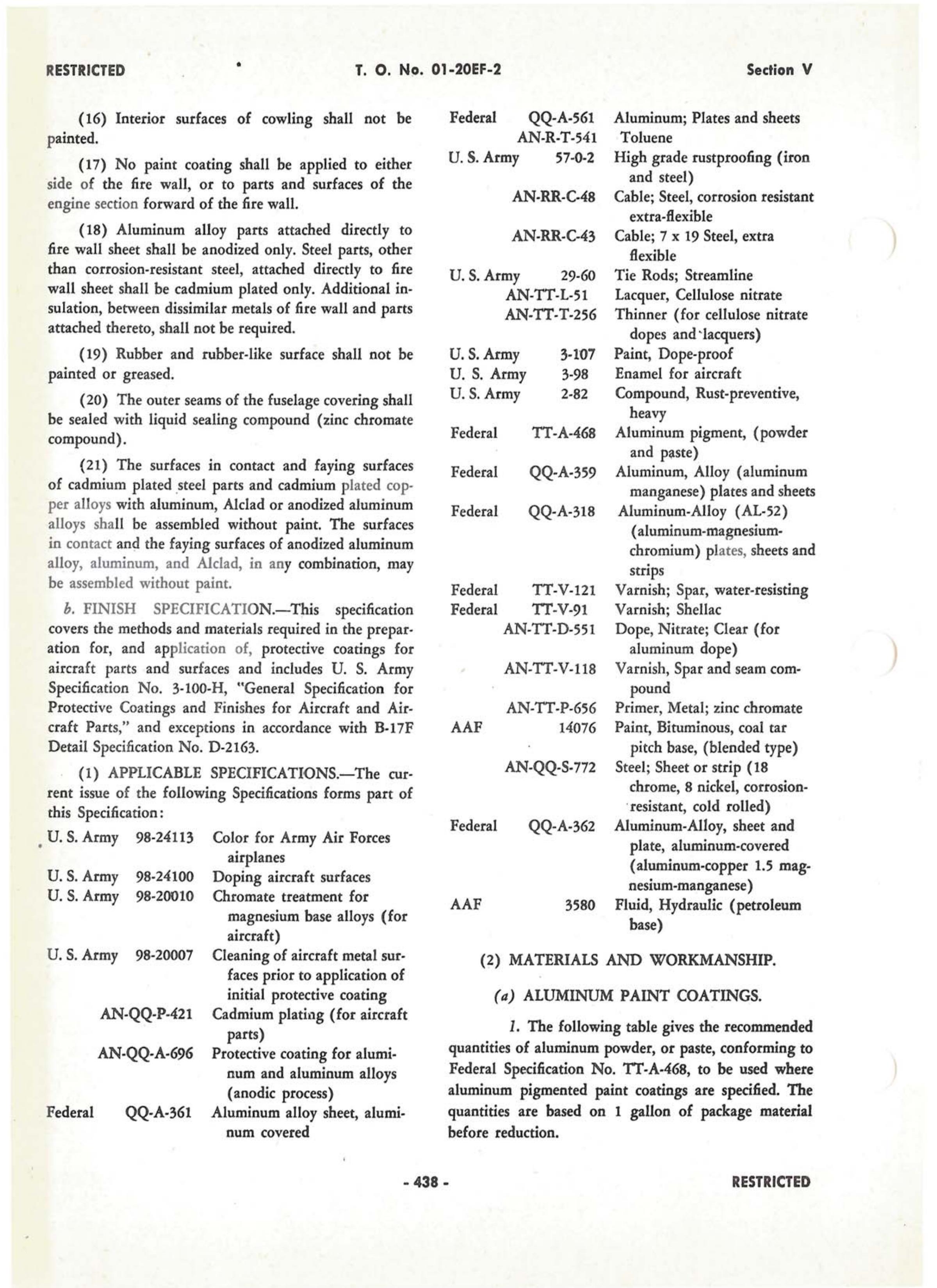 Sample page 522 from AirCorps Library document: Erection & Maintenance - B-17F - Sept 1943