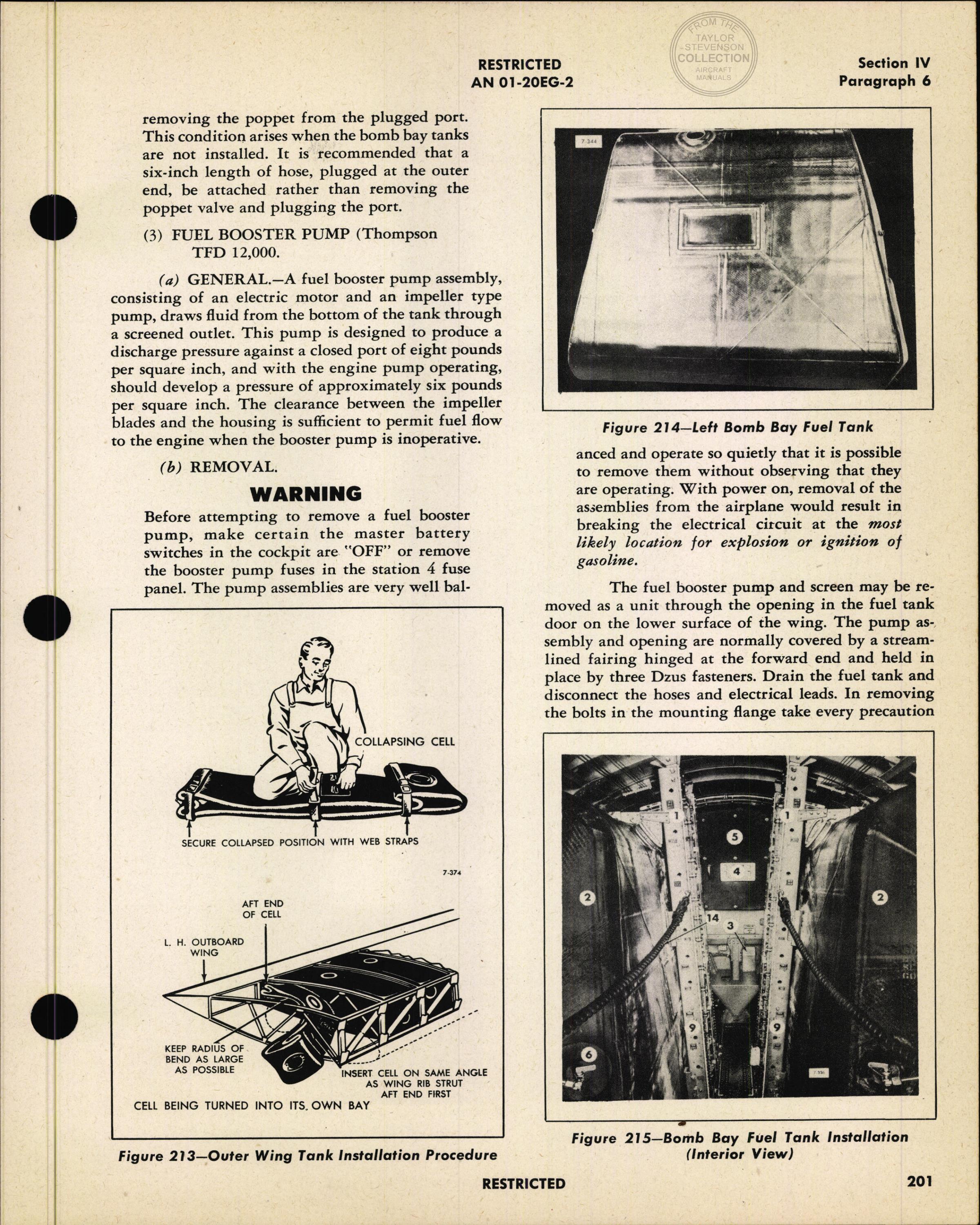 Sample page 210 from AirCorps Library document: Erection & Maintenance - B-17G - Oct 1944