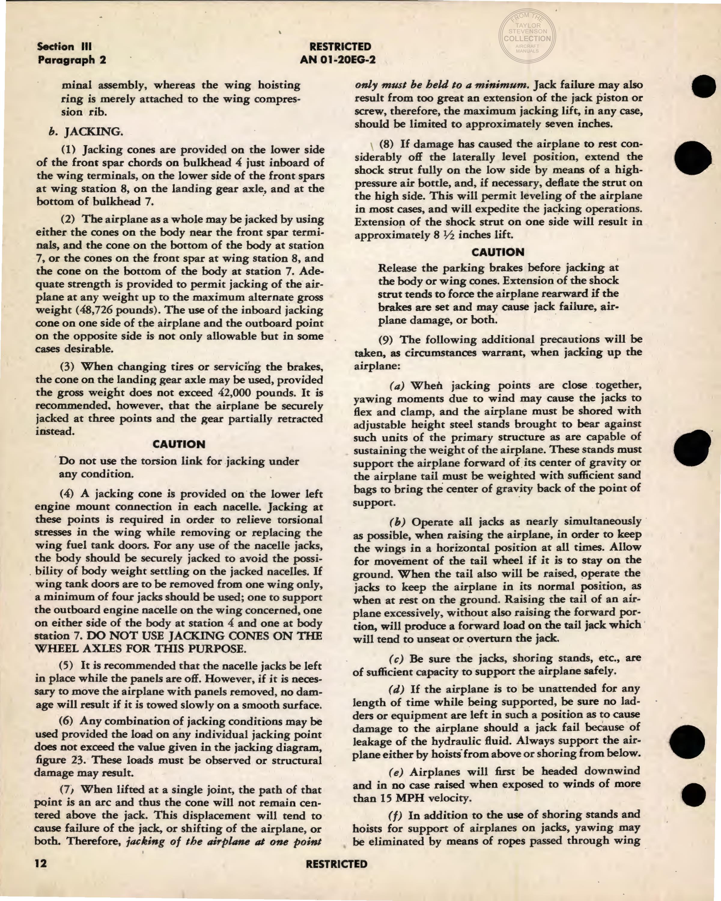 Sample page 16 from AirCorps Library document: Erection & Maintenance - B-17G - Aug 1944
