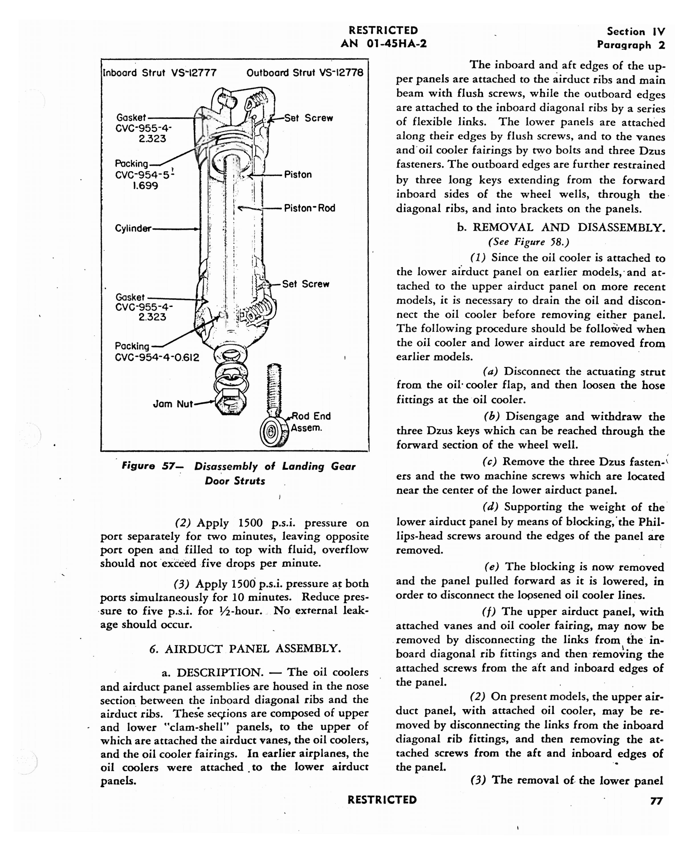 Sample page 91 from AirCorps Library document: Erection & Maintenance Handbook - Corsair