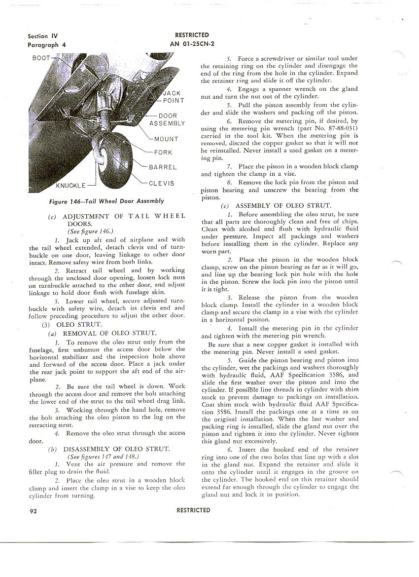 Sample page 102 from AirCorps Library document: Erection & Maintenance - P-40N