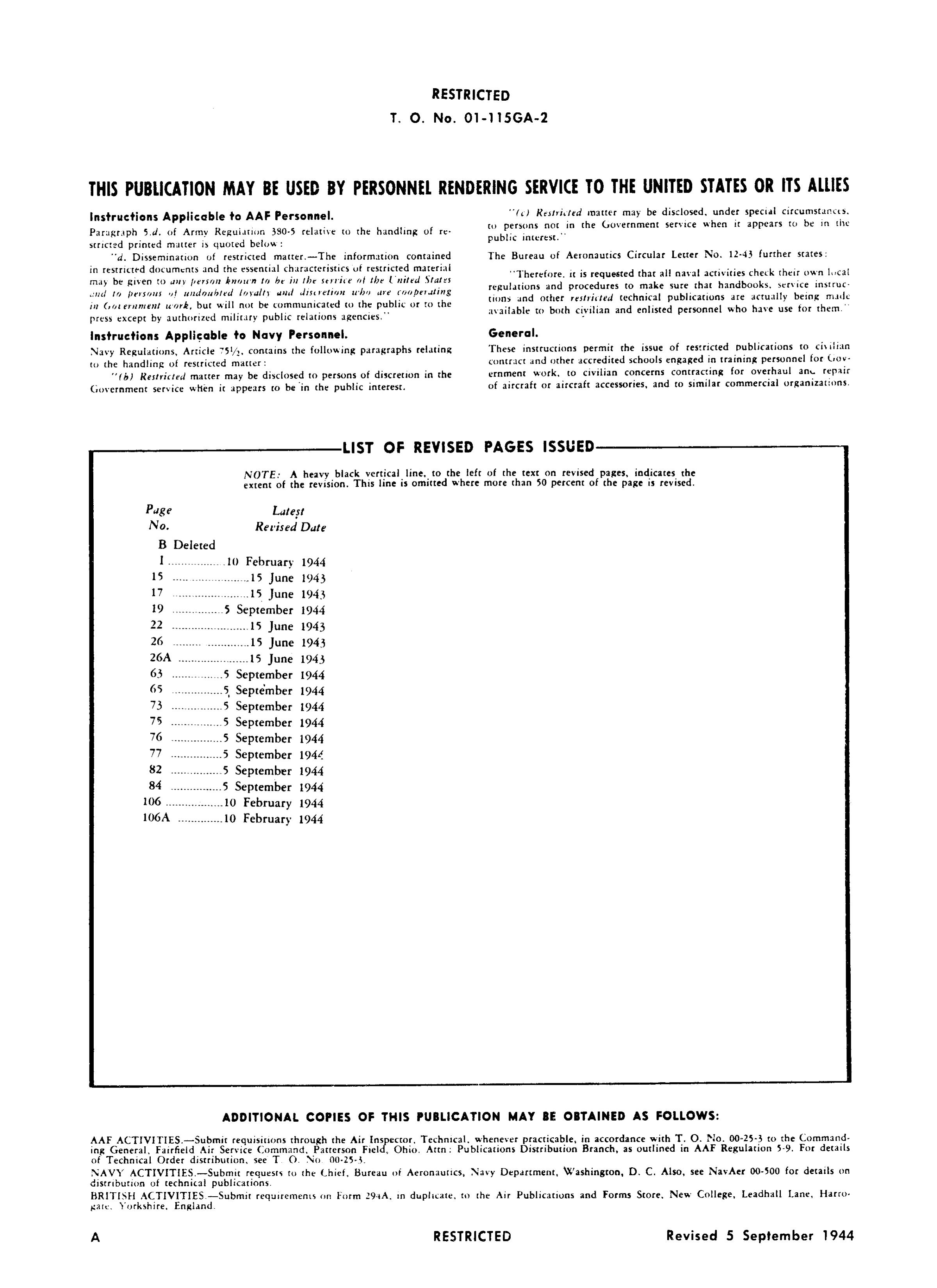 Sample page 2 from AirCorps Library document: Erection and Maintenance Instr for PT-19 Series