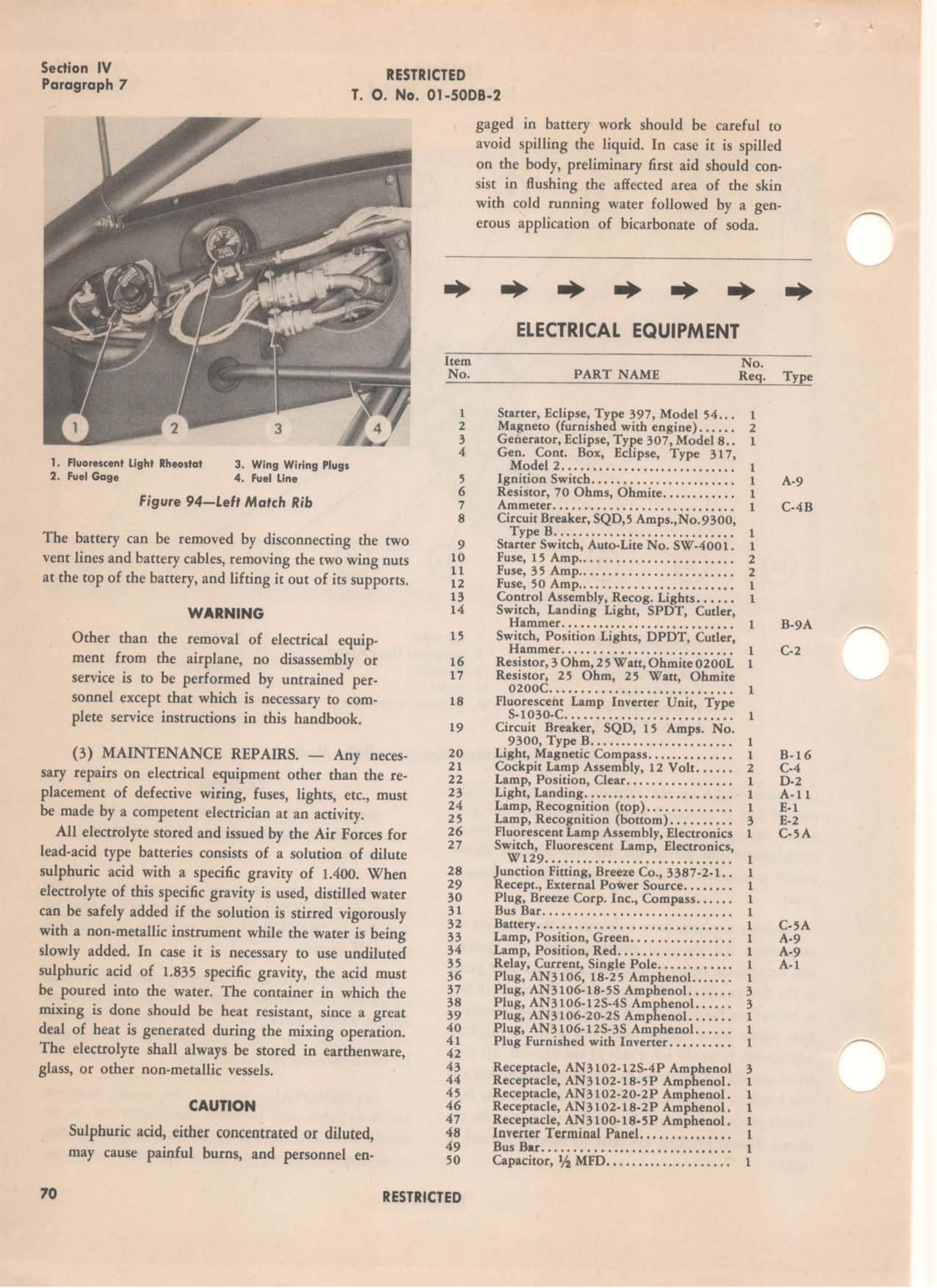 Sample page 76 from AirCorps Library document: Erection & Maintenance - L-5, OY-1