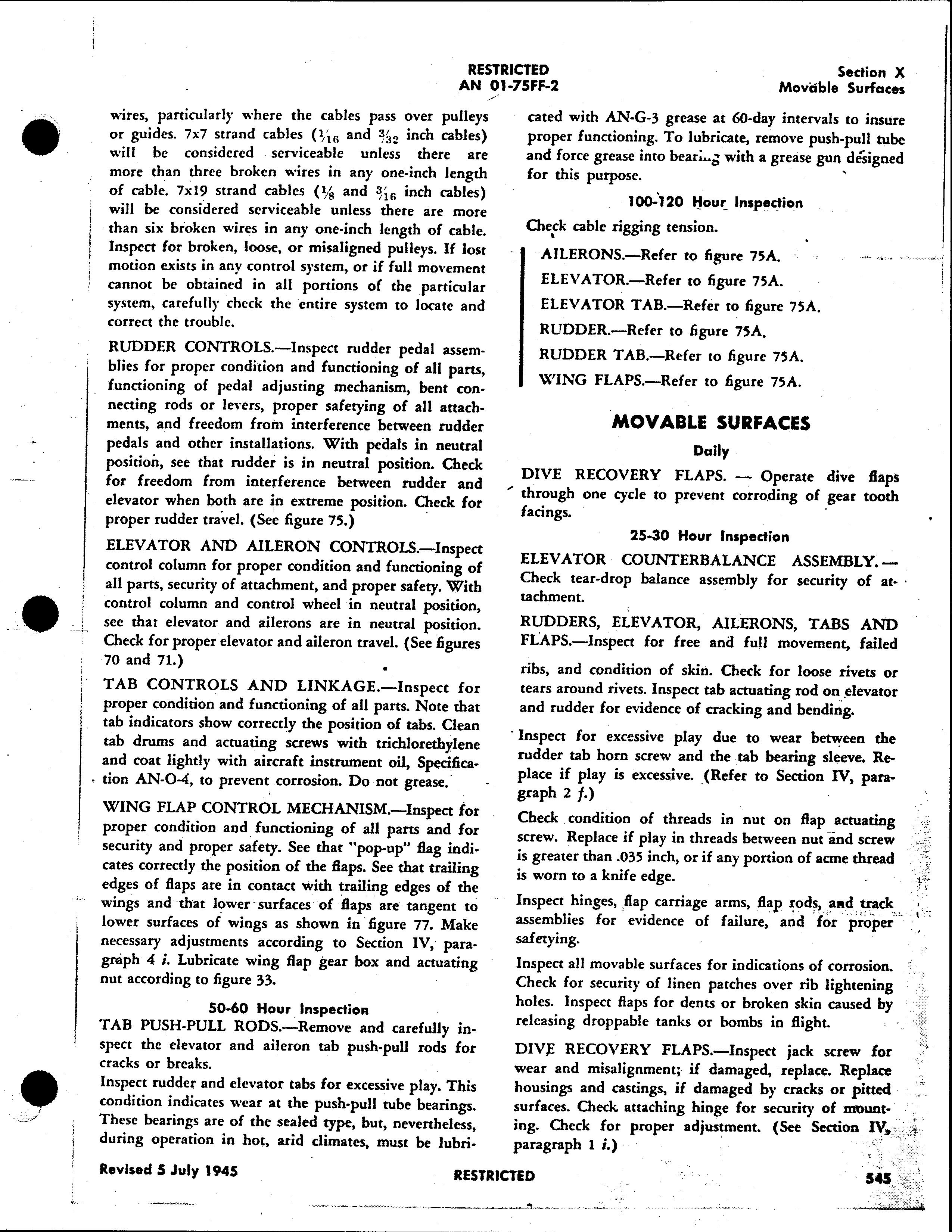 Sample page 613 from AirCorps Library document: Erection & Maintenance Manual - P-38