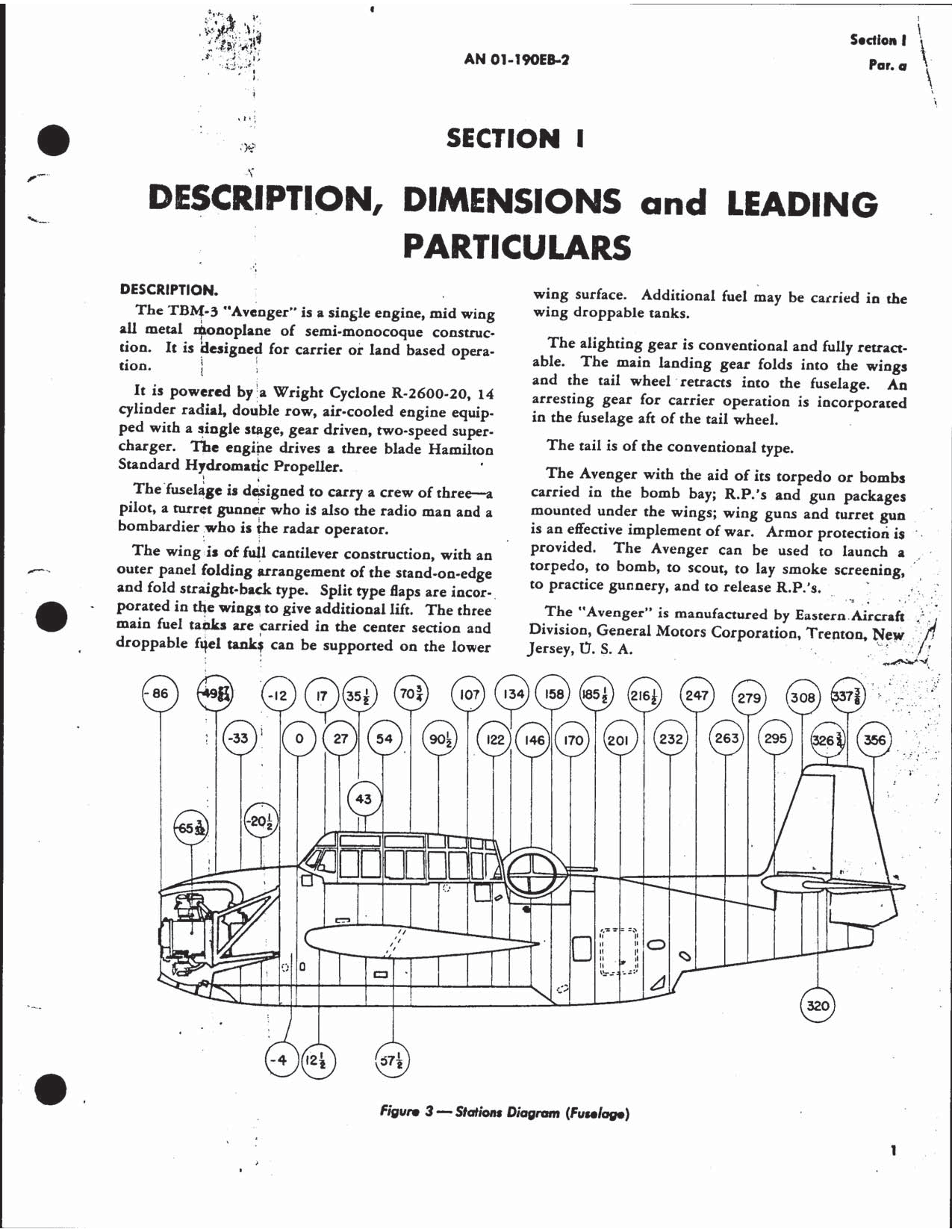 Sample page 11 from AirCorps Library document: Erection and Maintenance Handbook TBM-3