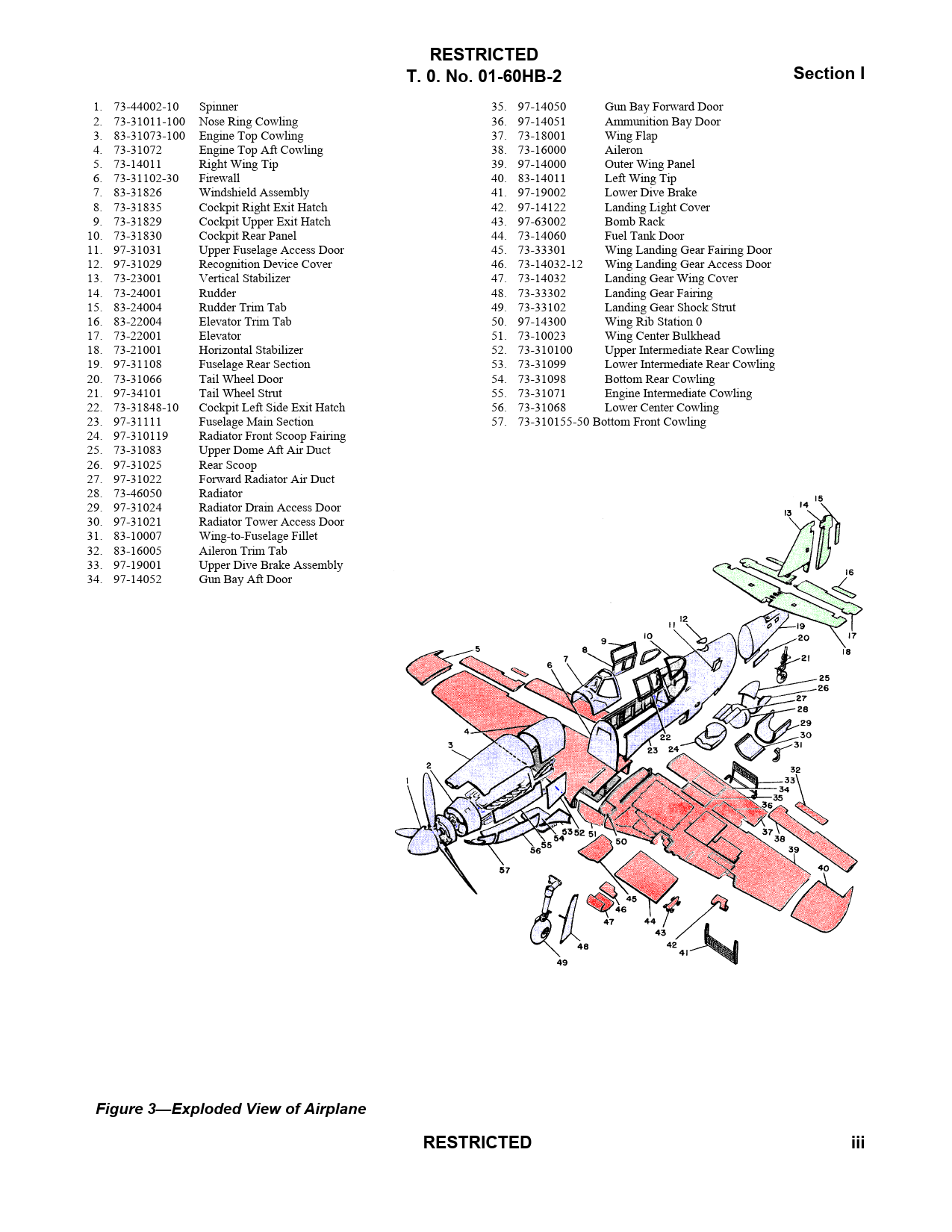 Sample page 5 from AirCorps Library document: Erection and Maintenance Instructions for A-36A