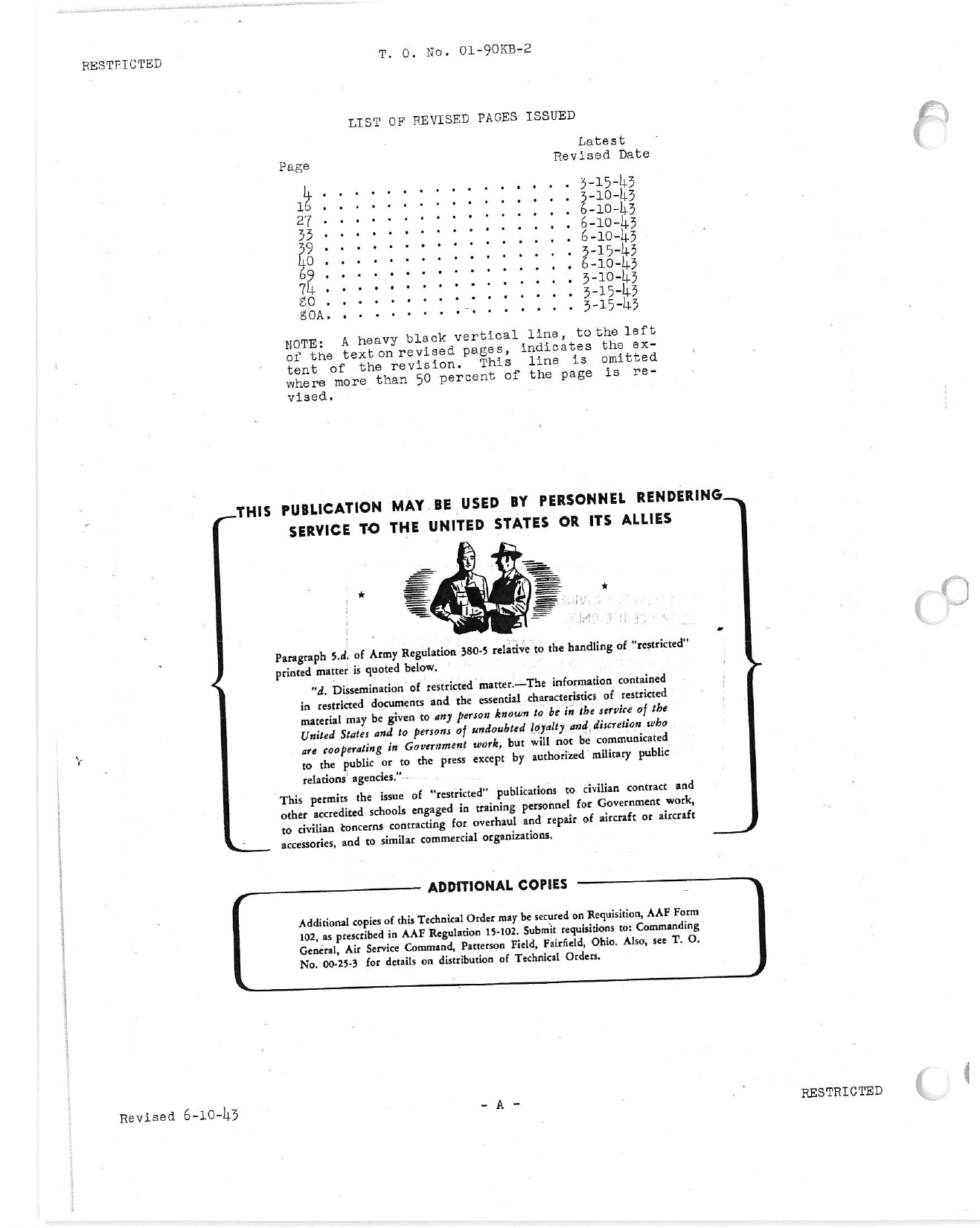 Sample page 2 from AirCorps Library document: Erection and Maintenance Instructions for AT-10