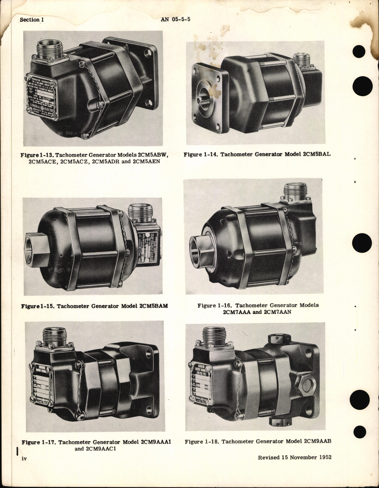 Sample page  6 from AirCorps Library document: Electronic Tachometers - Overhaul Instructions 
