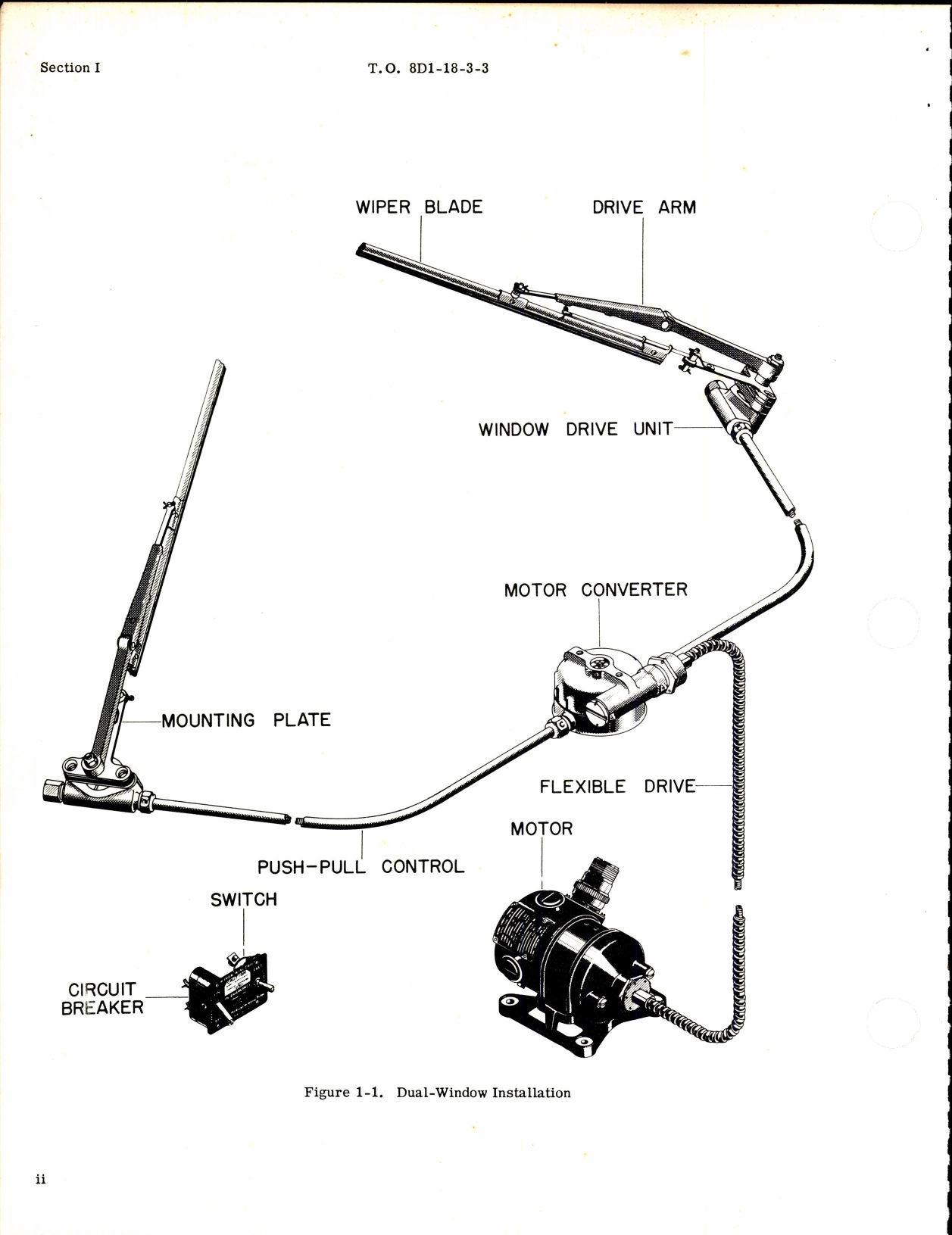 Sample page 4 from AirCorps Library document: Handbook of Overhaul Instructions for Electric Windshield Wipers