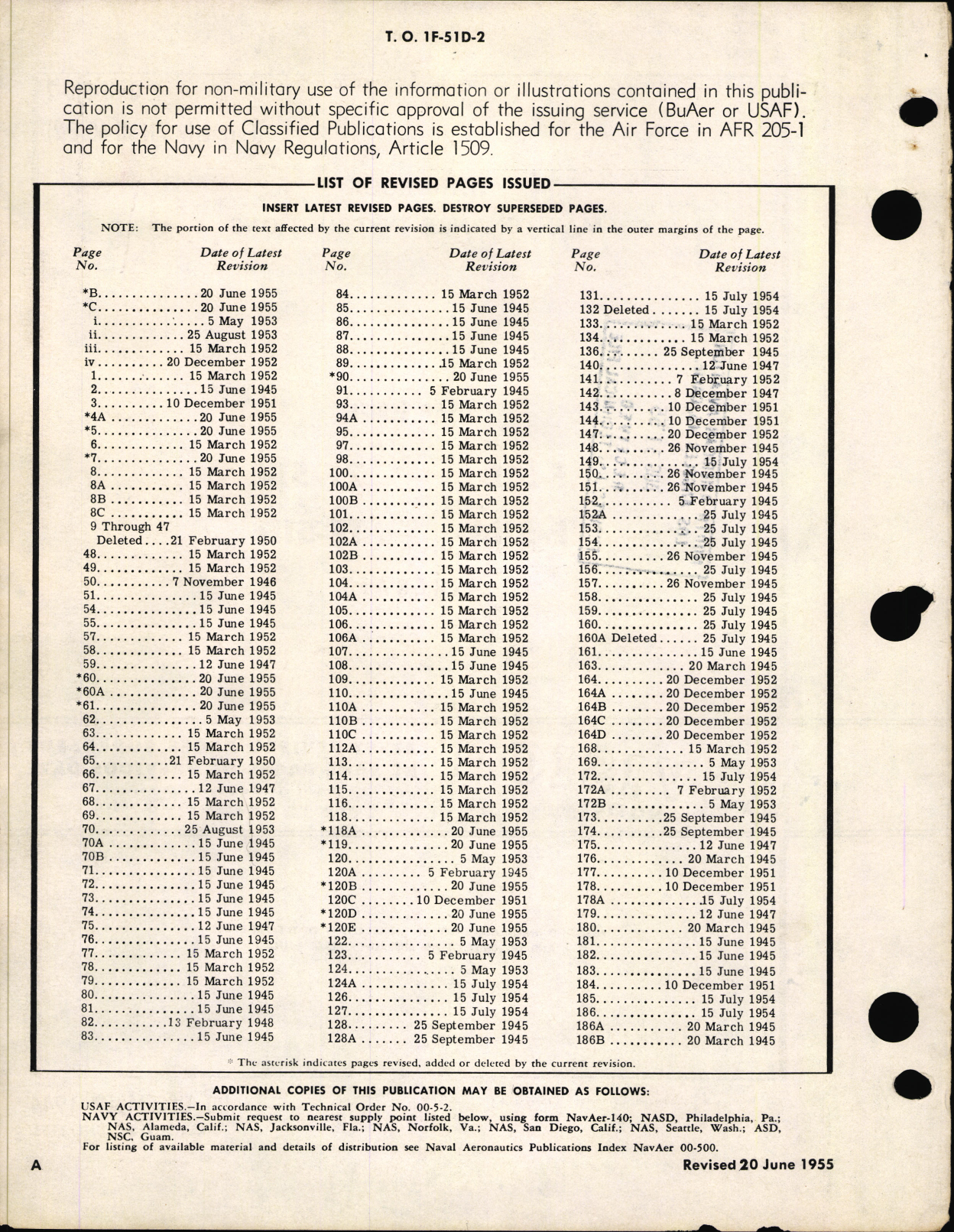 Sample page 2 from AirCorps Library document: F-51 Maintenance Instructions for Models F-51D - ZF-51K - F-51M - TF-51D