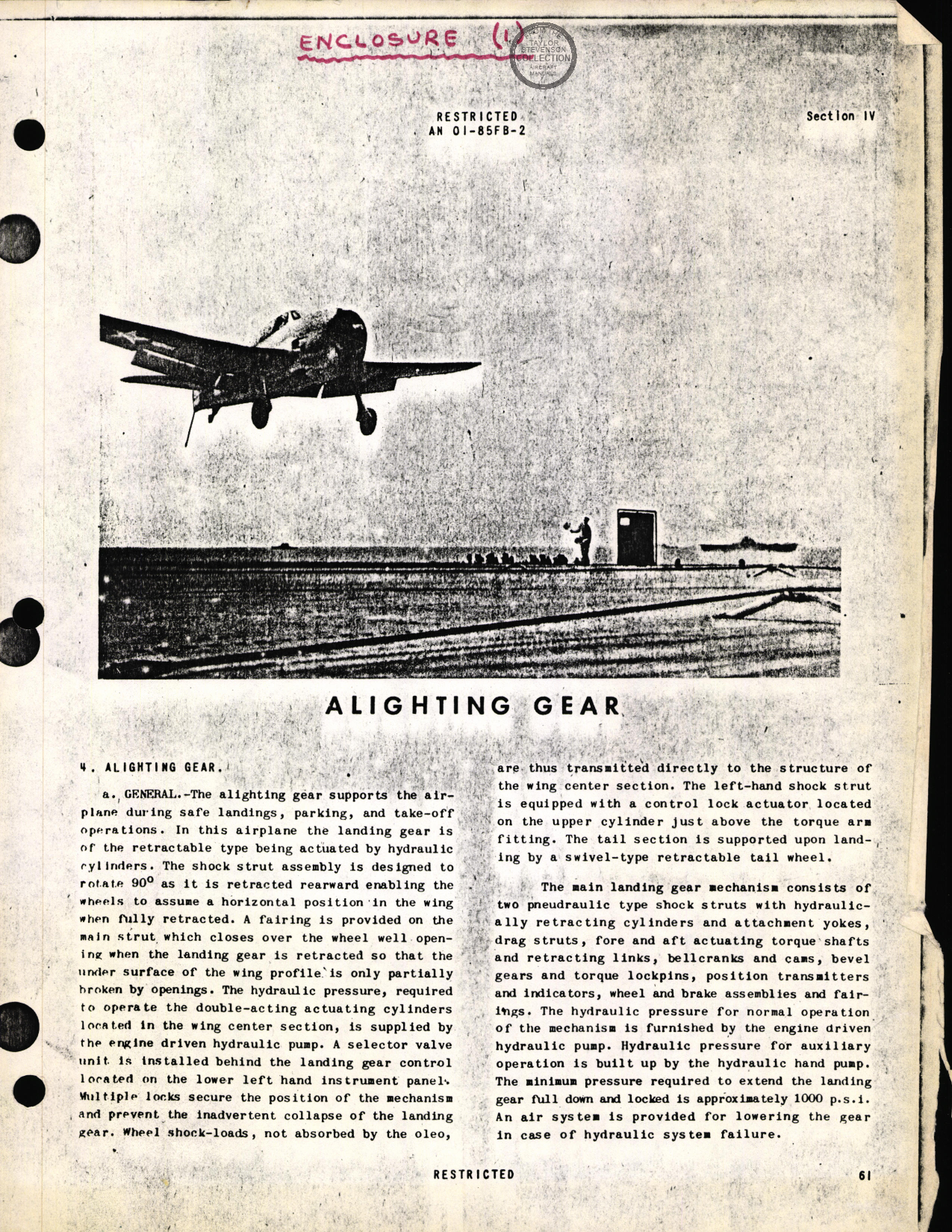 Sample page 1 from AirCorps Library document: Maintenance Manual (partial) - F6F 