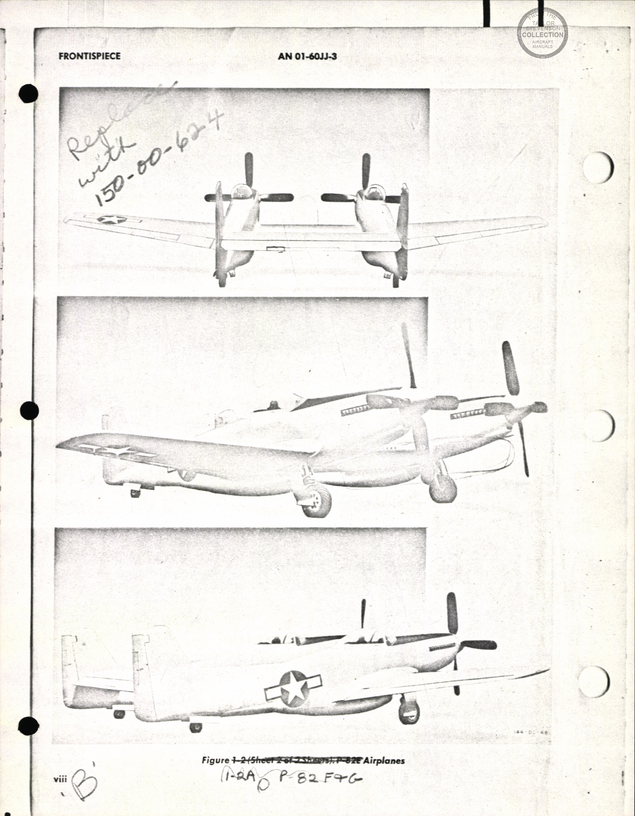 Sample page 8 from AirCorps Library document: Structural Repair Instructions for P-83B, P-83E, P-82F, and P-82G