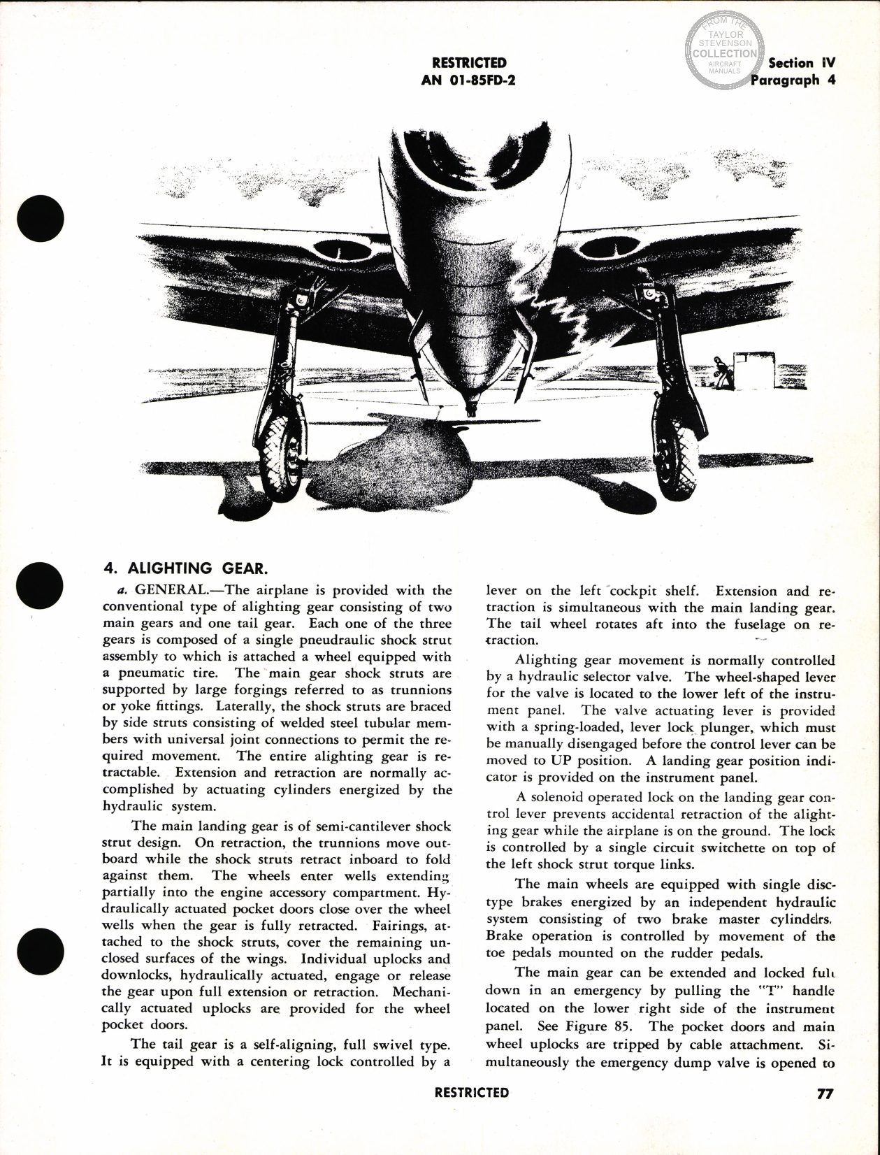 Sample page 104 from AirCorps Library document: Erection & Maintenance - F8F 