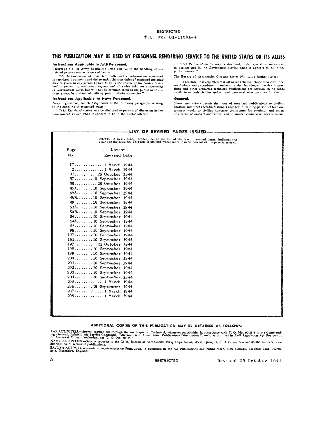 Sample page 3 from AirCorps Library document: Airplane Parts Catalog for PT-19, PT-19A, PT-19B, PT-23, PT-29