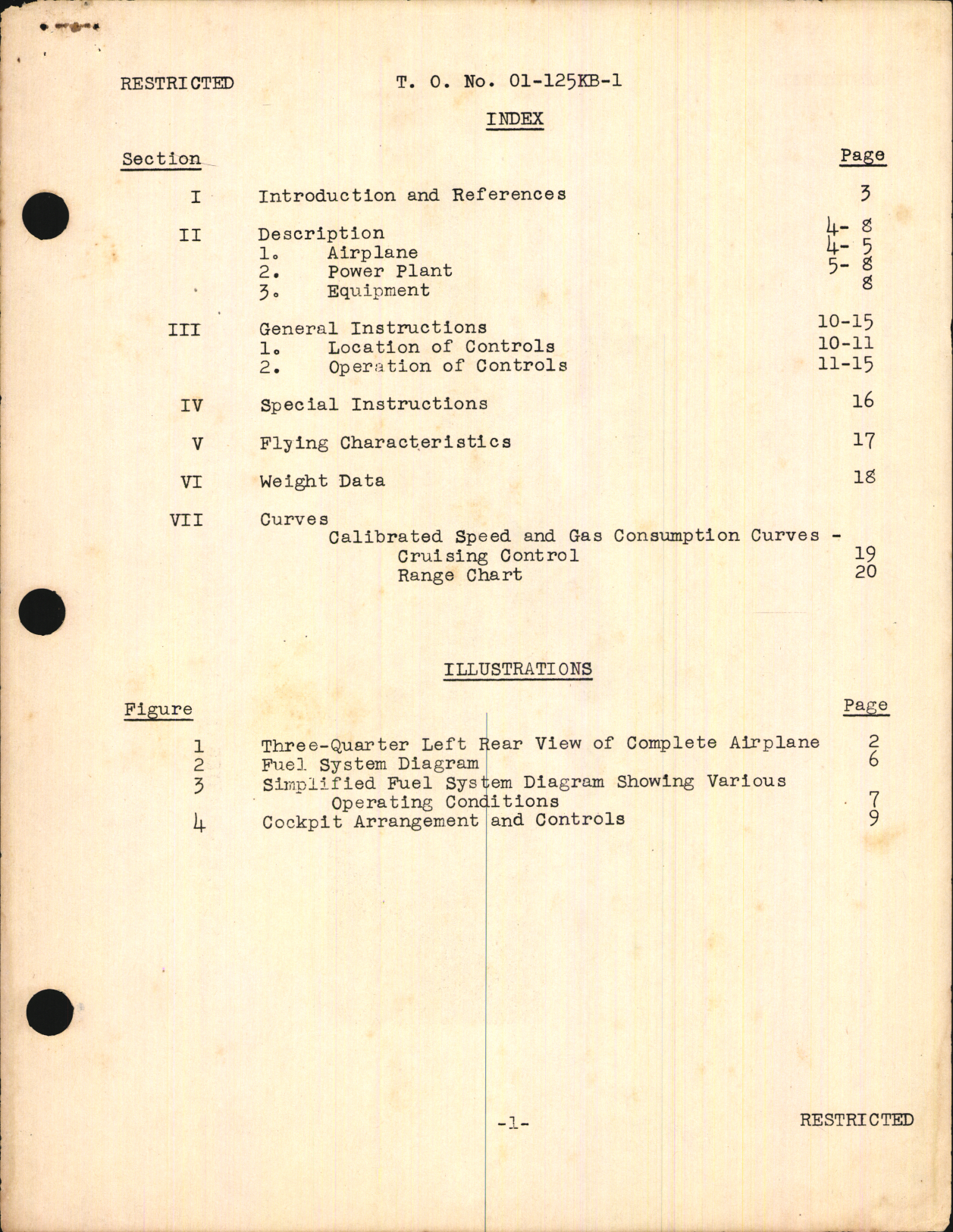 Sample page 5 from AirCorps Library document: Operation and Flight Instructions for Model AT-17 Advanced Training Airplane