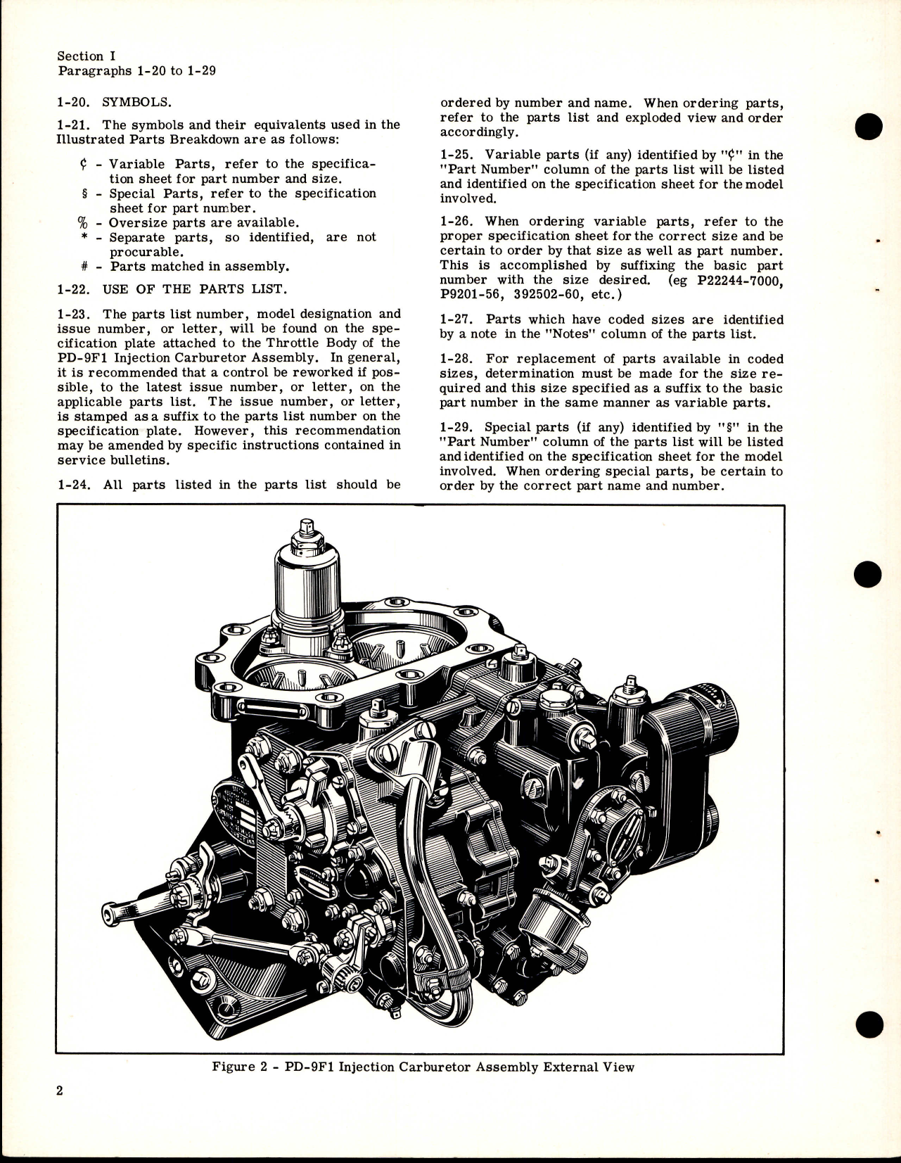 Sample page 6 from AirCorps Library document: Illustrated Parts Breakdown for Stromberg Injection Carburetor Model PD-9F1