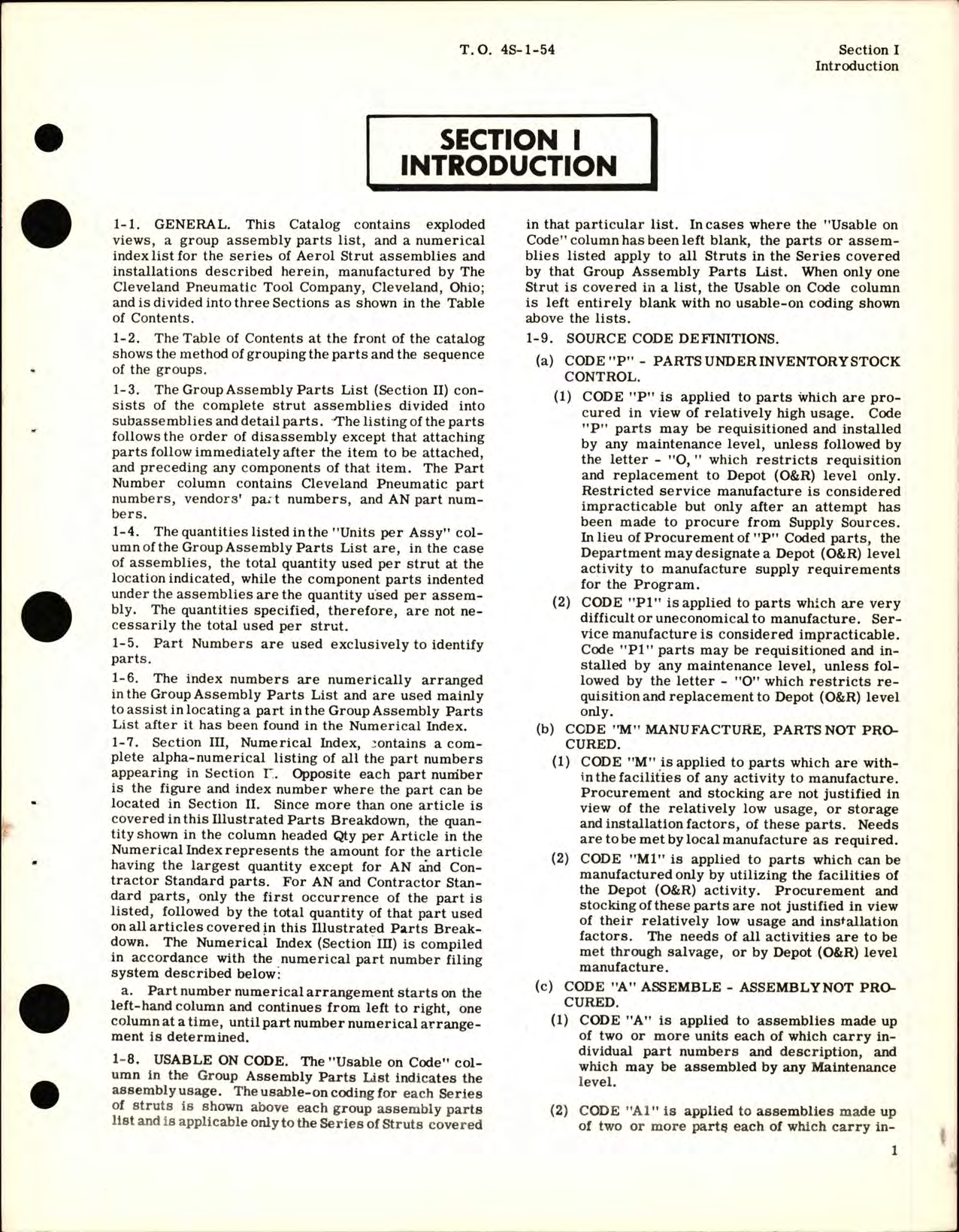 Sample page 5 from AirCorps Library document: Illustrated Parts Breakdown for Landing Gear Aerol Struts