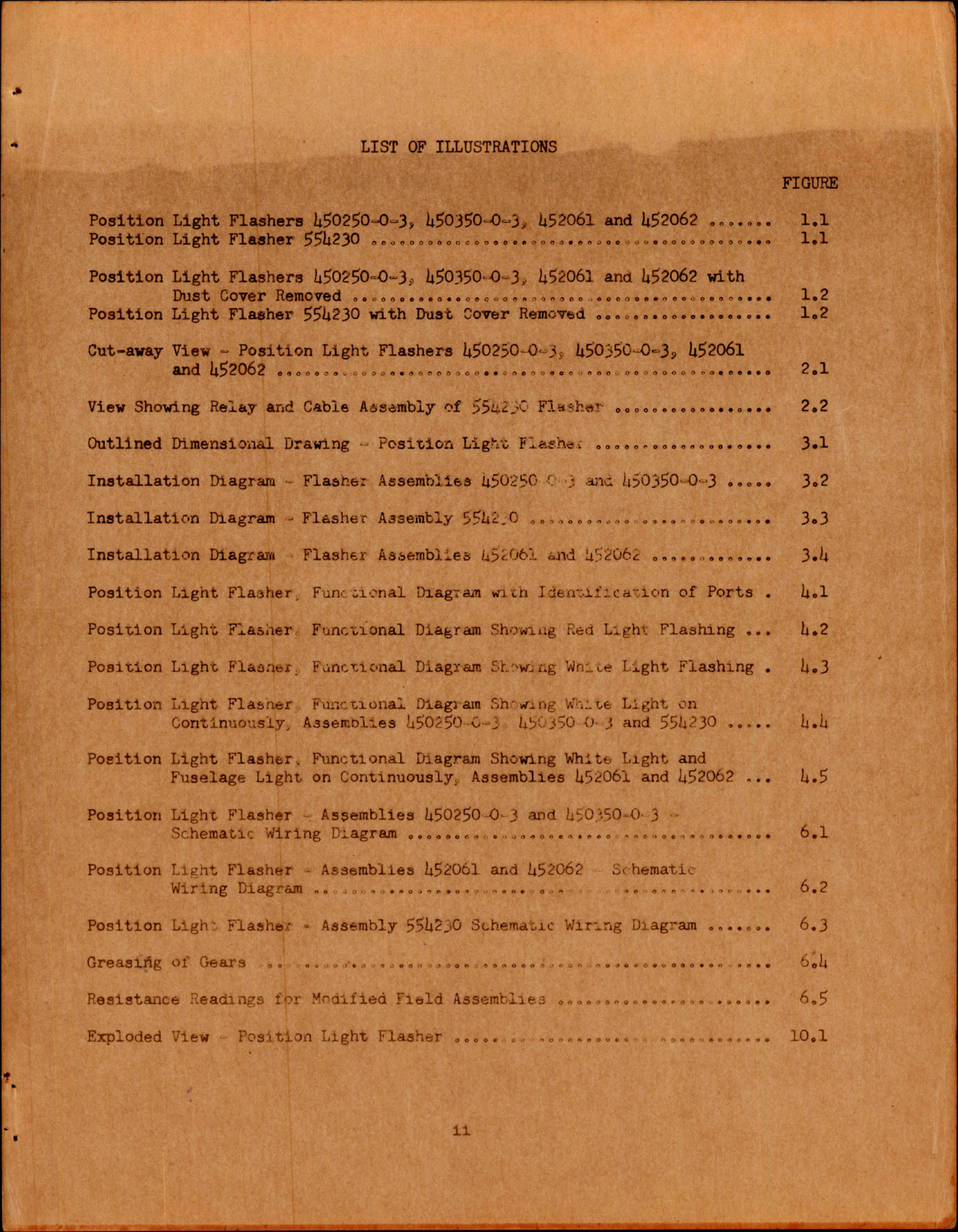 Sample page 5 from AirCorps Library document: Service Instructions with Parts Catalog for Bendix Position Light Flashers