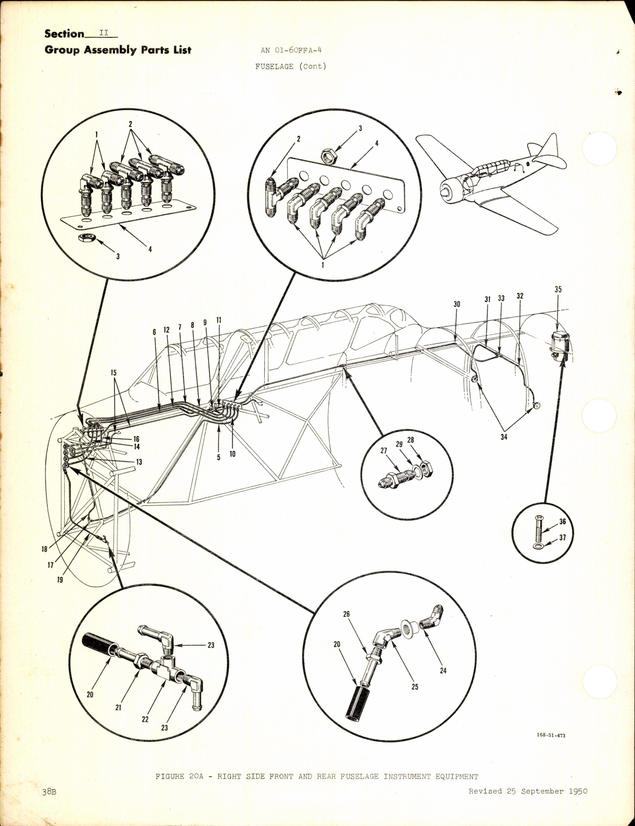 Sample page 4 from AirCorps Library document: Parts Catalog for T-6G and LT-6G Aircraft