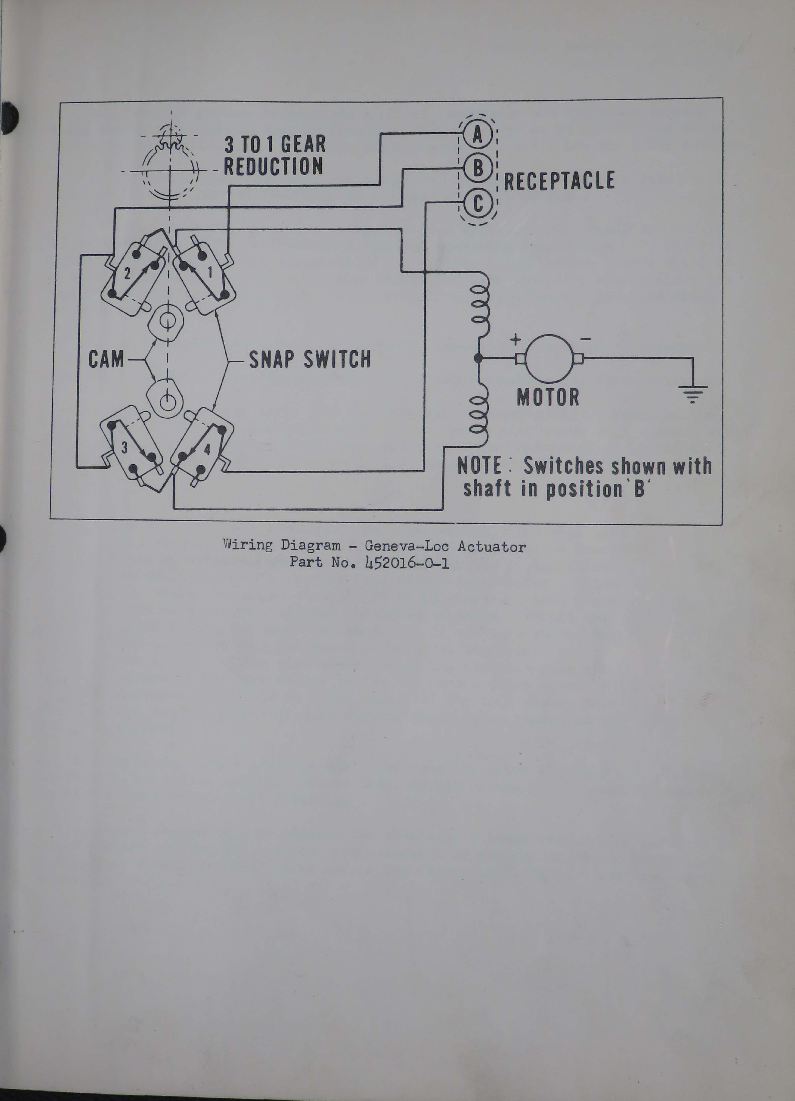 Sample page 7 from AirCorps Library document: Service Instructions for Geneva-Loc Actuator - Part 452016-0-1 