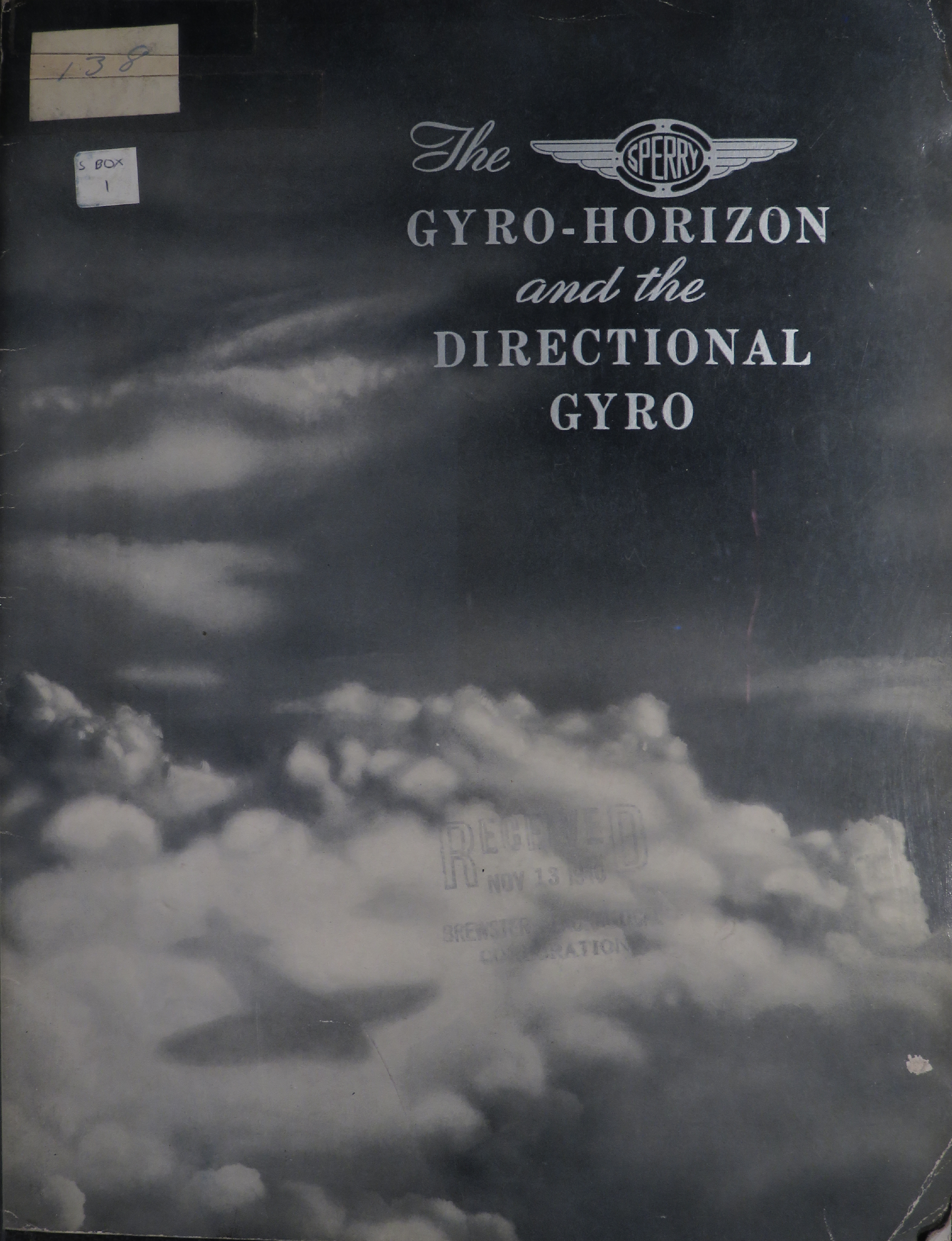 Sample page 1 from AirCorps Library document: The Sperry Gyro-Horizon and the Directional Gyro