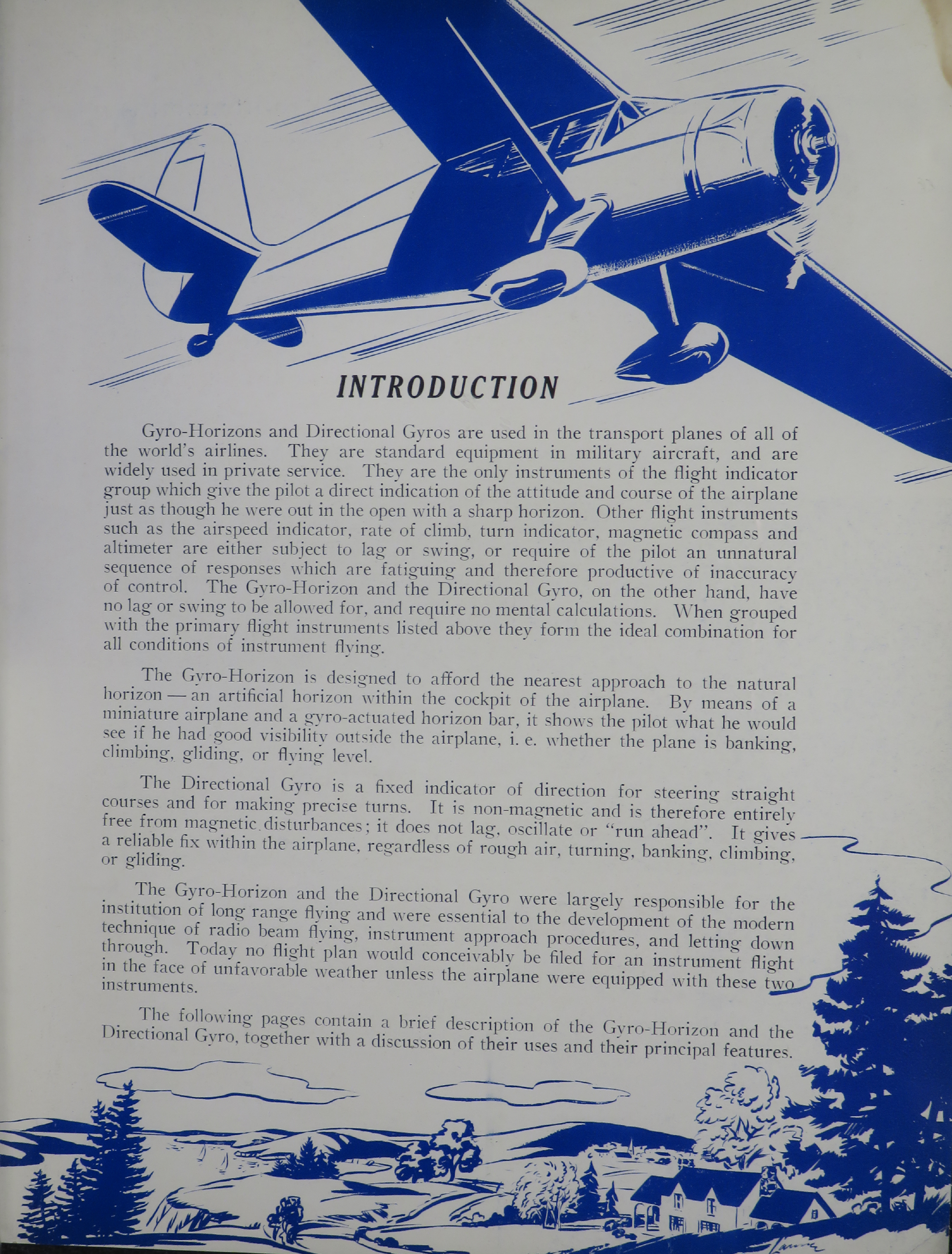 Sample page 5 from AirCorps Library document: The Sperry Gyro-Horizon and the Directional Gyro