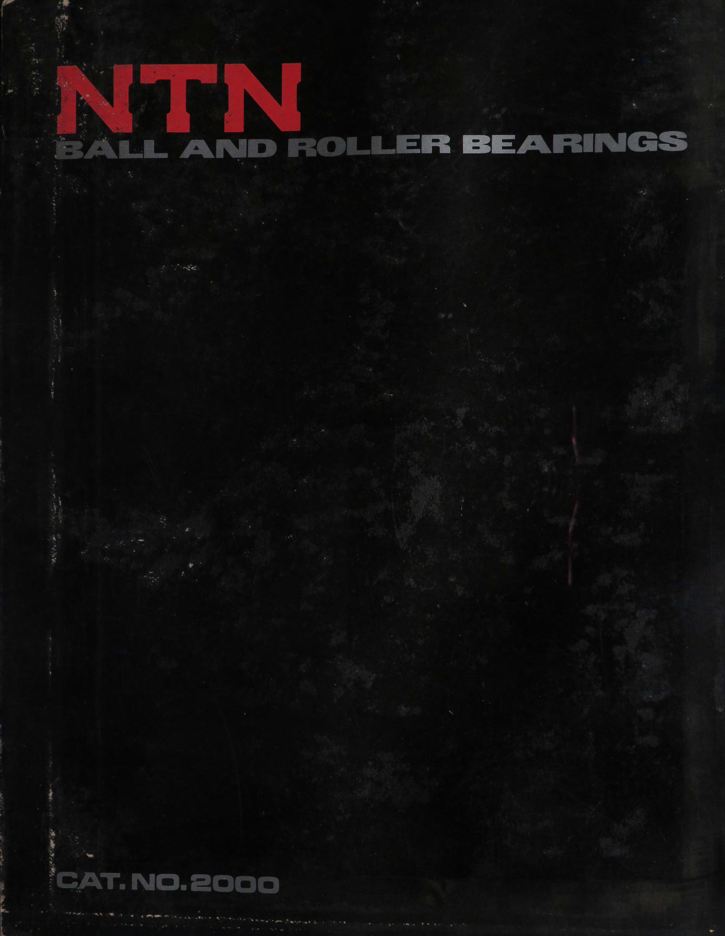 Sample page 1 from AirCorps Library document: NTN Ball and Roller Bearings