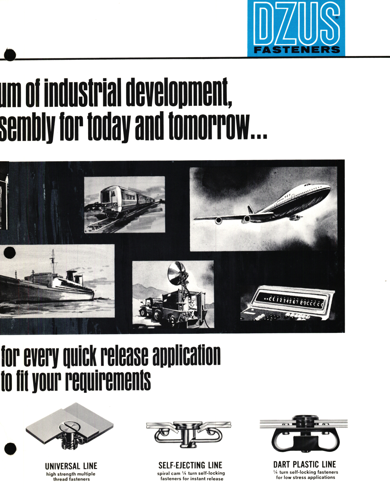 Sample page 5 from AirCorps Library document: DZUS Fasteners