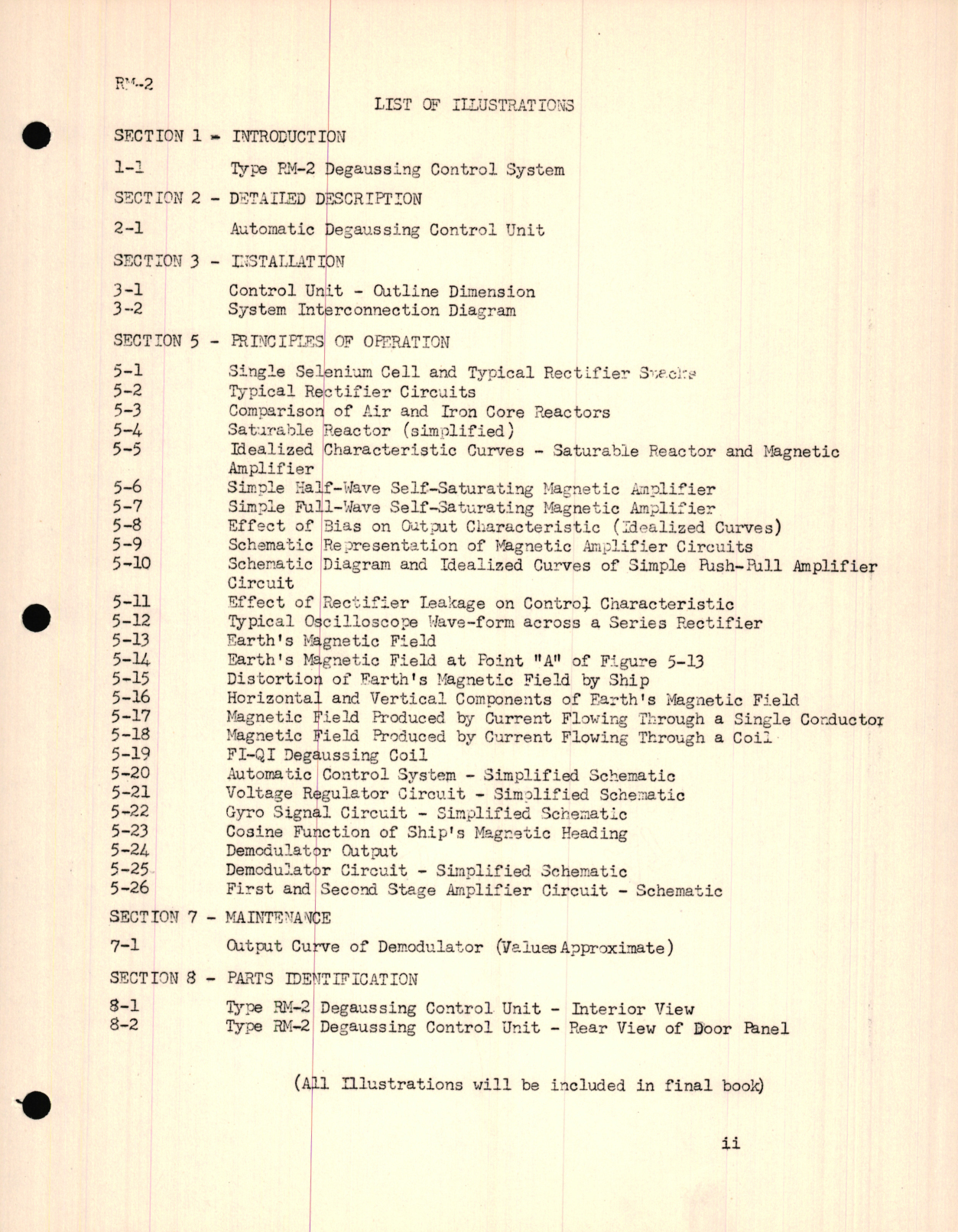 Sample page 5 from AirCorps Library document: Automatic Degaussing Control System for Type RM-2 