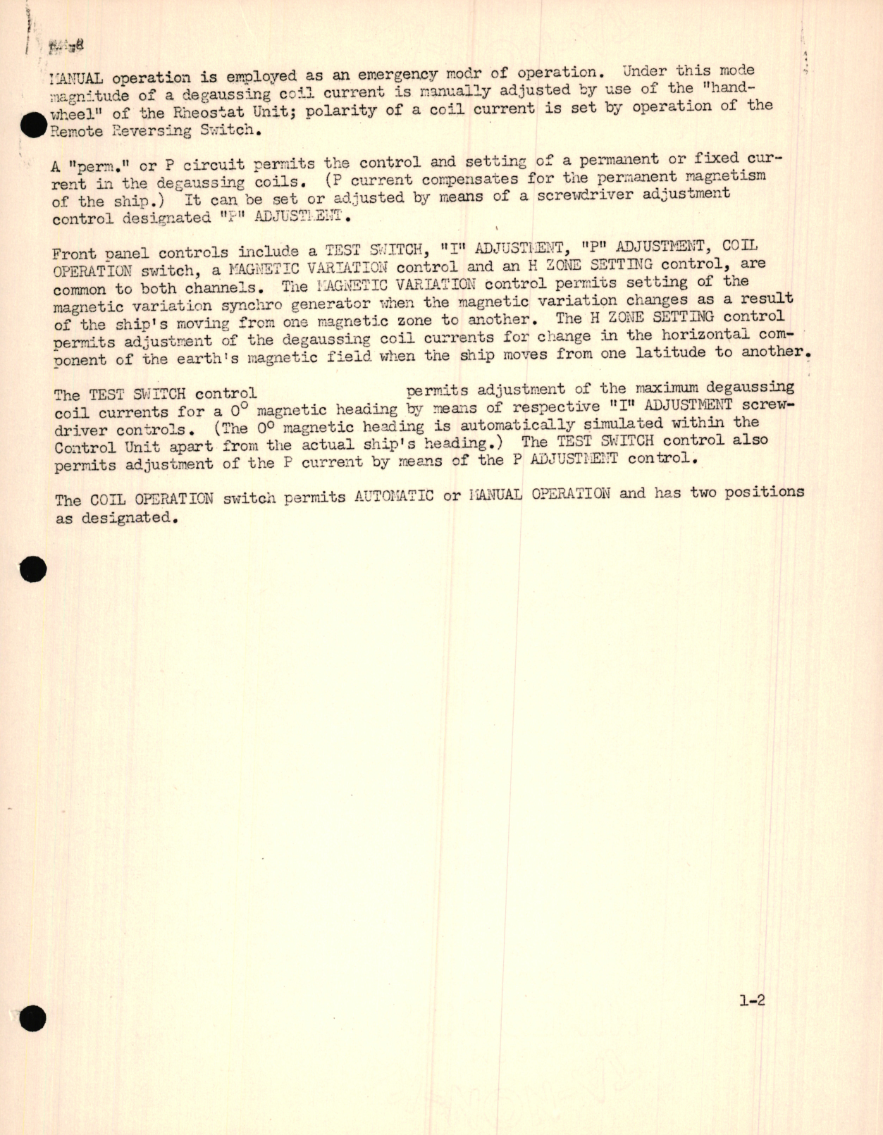 Sample page 9 from AirCorps Library document: Automatic Degaussing Control System for Type RM-2 