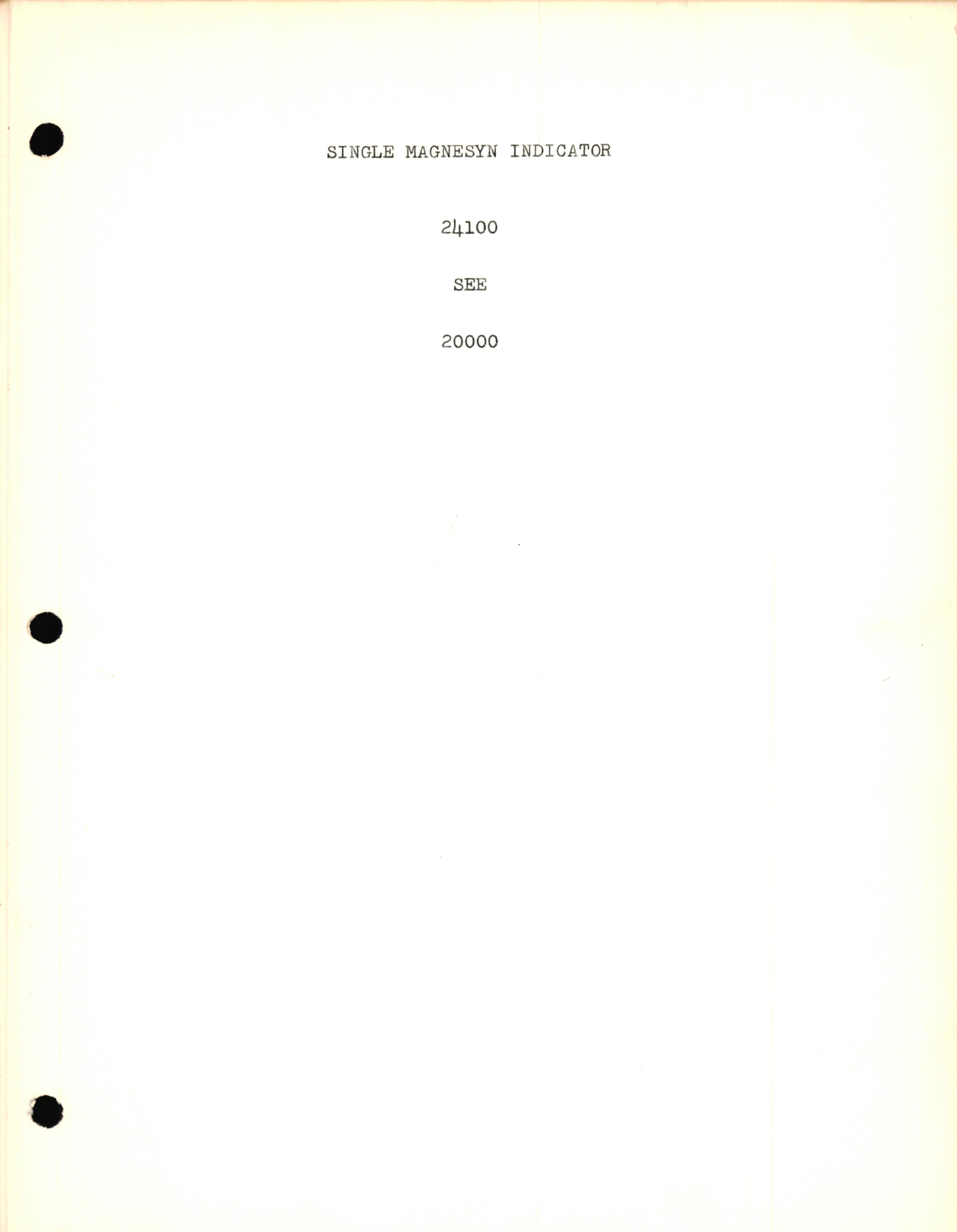 Sample page 1 from AirCorps Library document: Eclipse-Pioneer Service Parts List for Liquid Level Transmitters Type 24000 Series