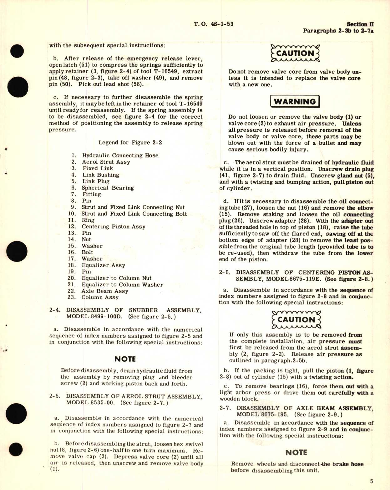 Sample page 9 from AirCorps Library document: Overhaul Instructions for Landing Gear Aerol Struts 