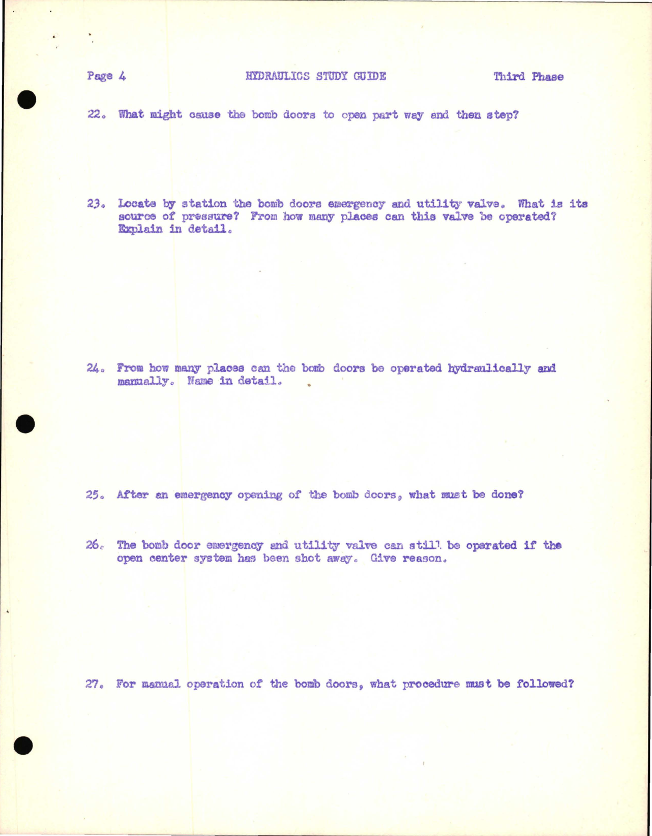 Sample page 9 from AirCorps Library document: Study Guide for Hydraulics, Consolidated Aircraft - Third Phase