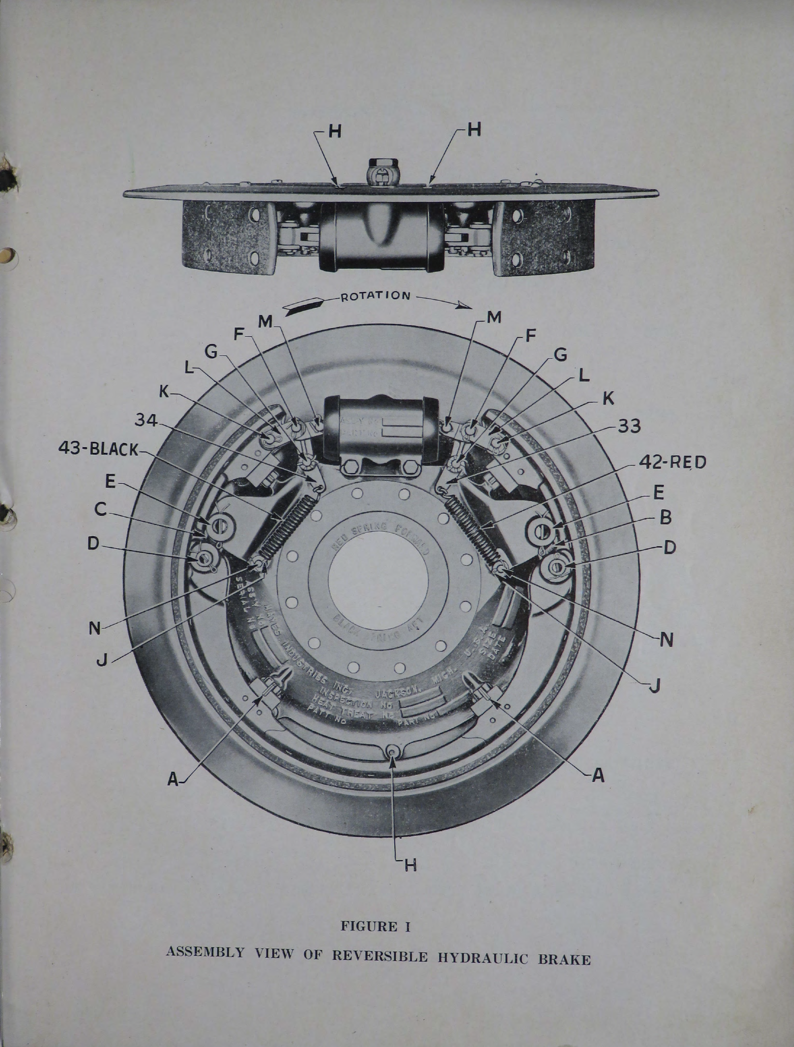 Sample page 5 from AirCorps Library document: Instructions with Parts Catalog for Operation and Maintenance of Reversible Hydraulic Brakes for Aircraft