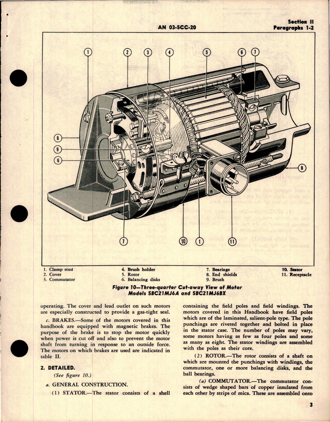 Sample page 7 from AirCorps Library document: Parts Catalog for Aircraft Motors - Models 5BC21 and 5BC31 Series