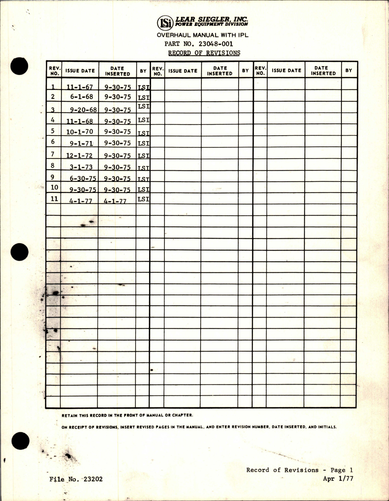 Sample page 9 from AirCorps Library document: Overhaul Manual with Parts List for DC Starter Generator 